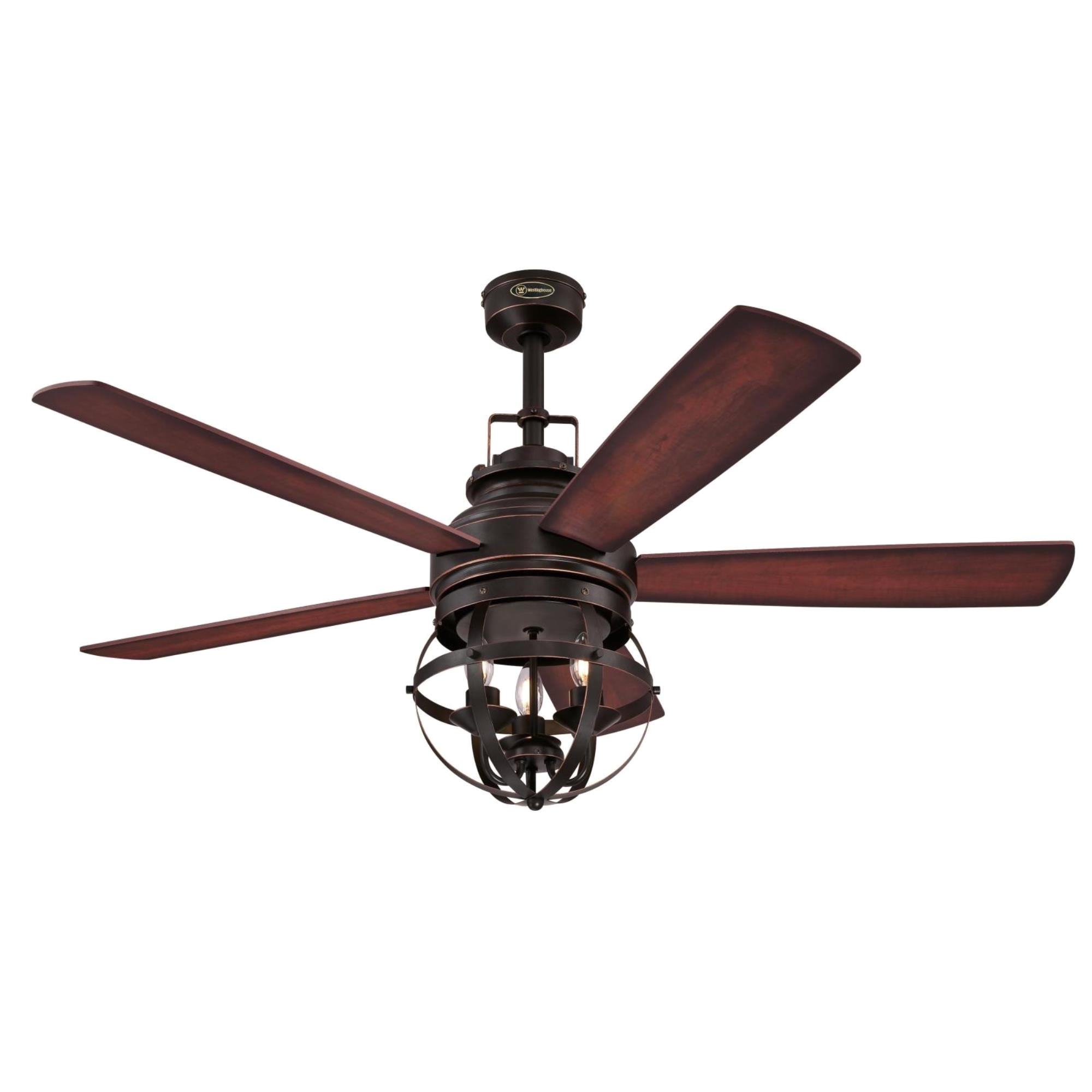 westinghouse 7217100 stella mira 52 inch oil rubbed bronze indoor ceiling fan led light