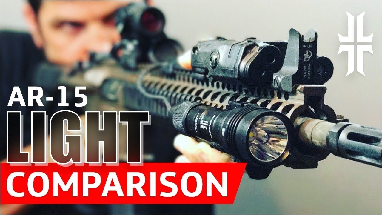 ar 15 flashlight comparison streamlight vs surefire