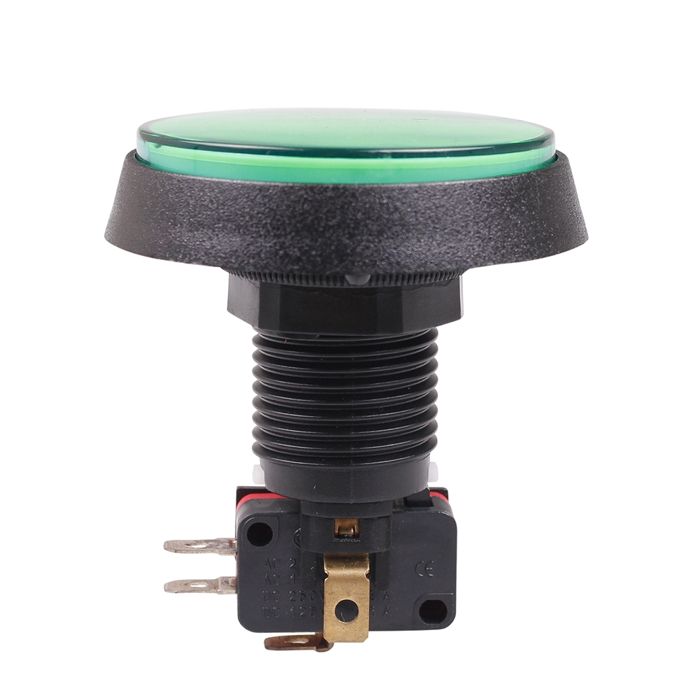 this push button external shell made of plastic material spdt momentary contact round cap with led light 24mm mounted hole diameter