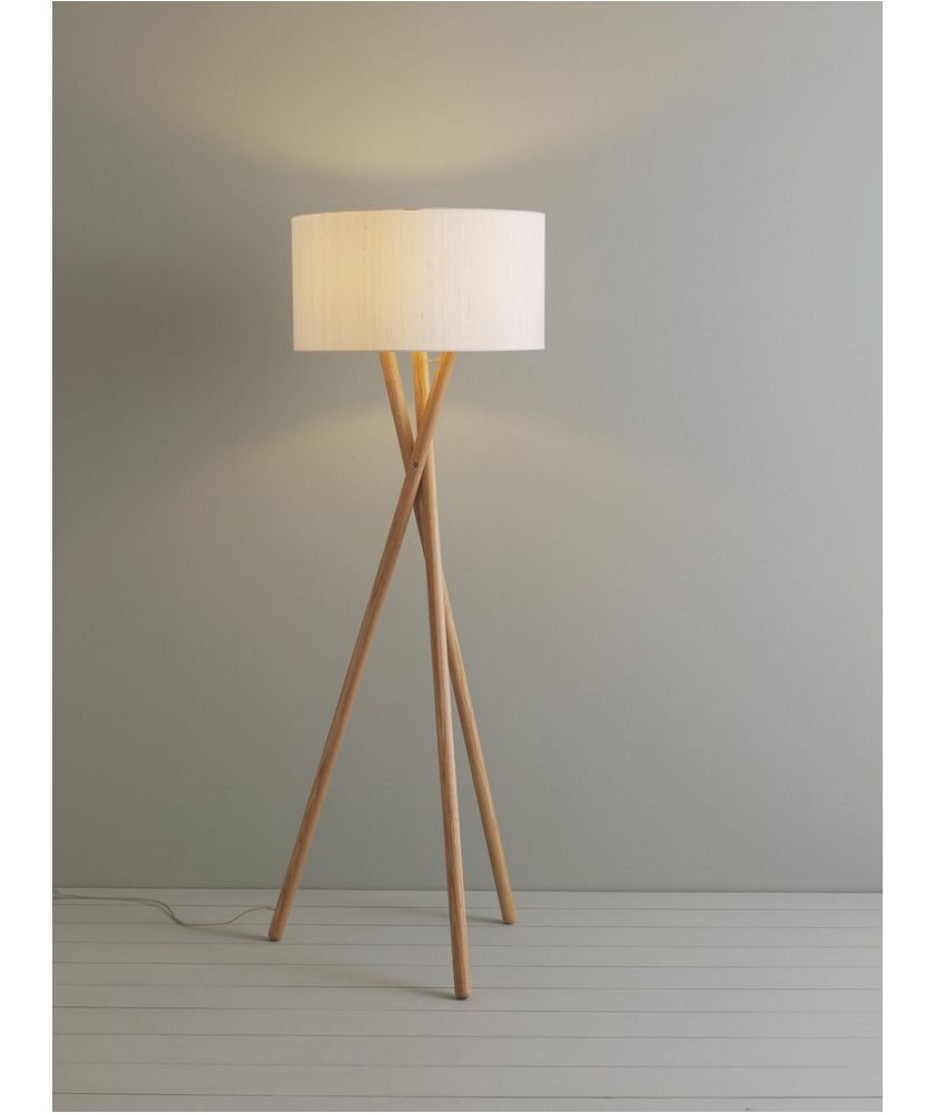 buy habitat lansbury wooden floor lamp at argos co uk your online shop for floor lamps