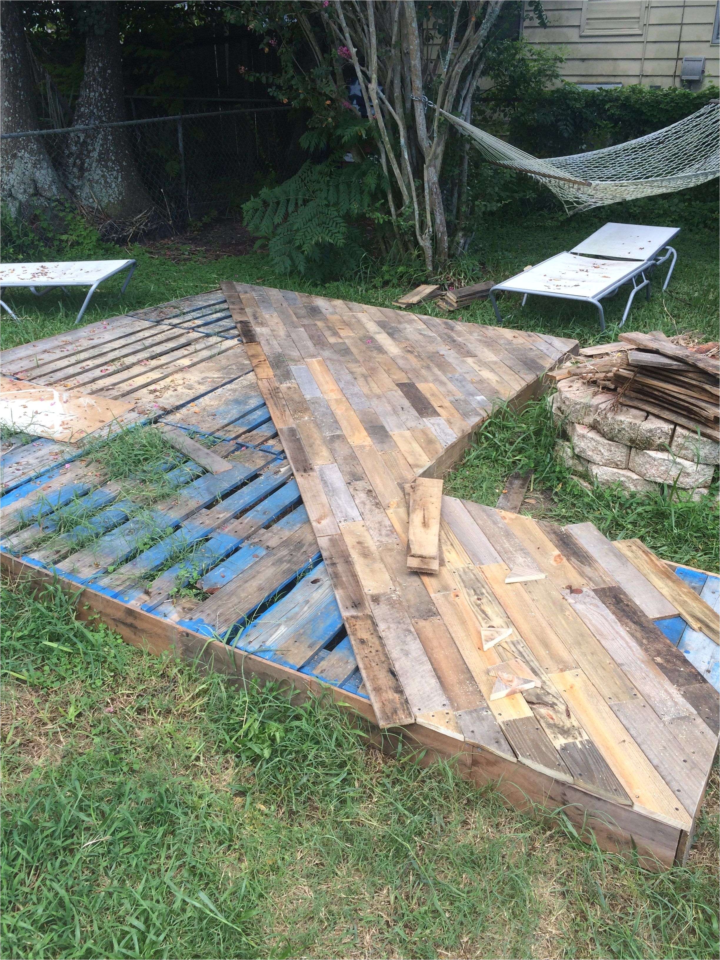 backyard buddy sheds fresh patio deck out 25 wooden pallets backyard reno