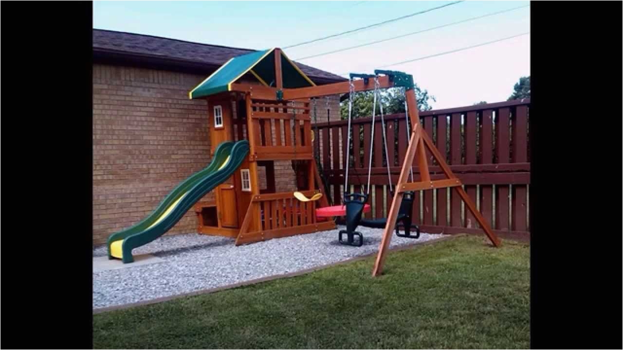 backyard discovery oakmont cedar swing set reversed you