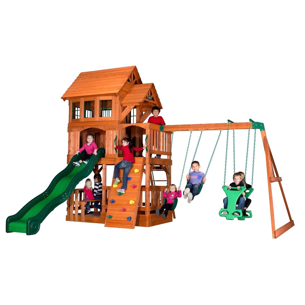 backyard discovery liberty ii all cedar playset