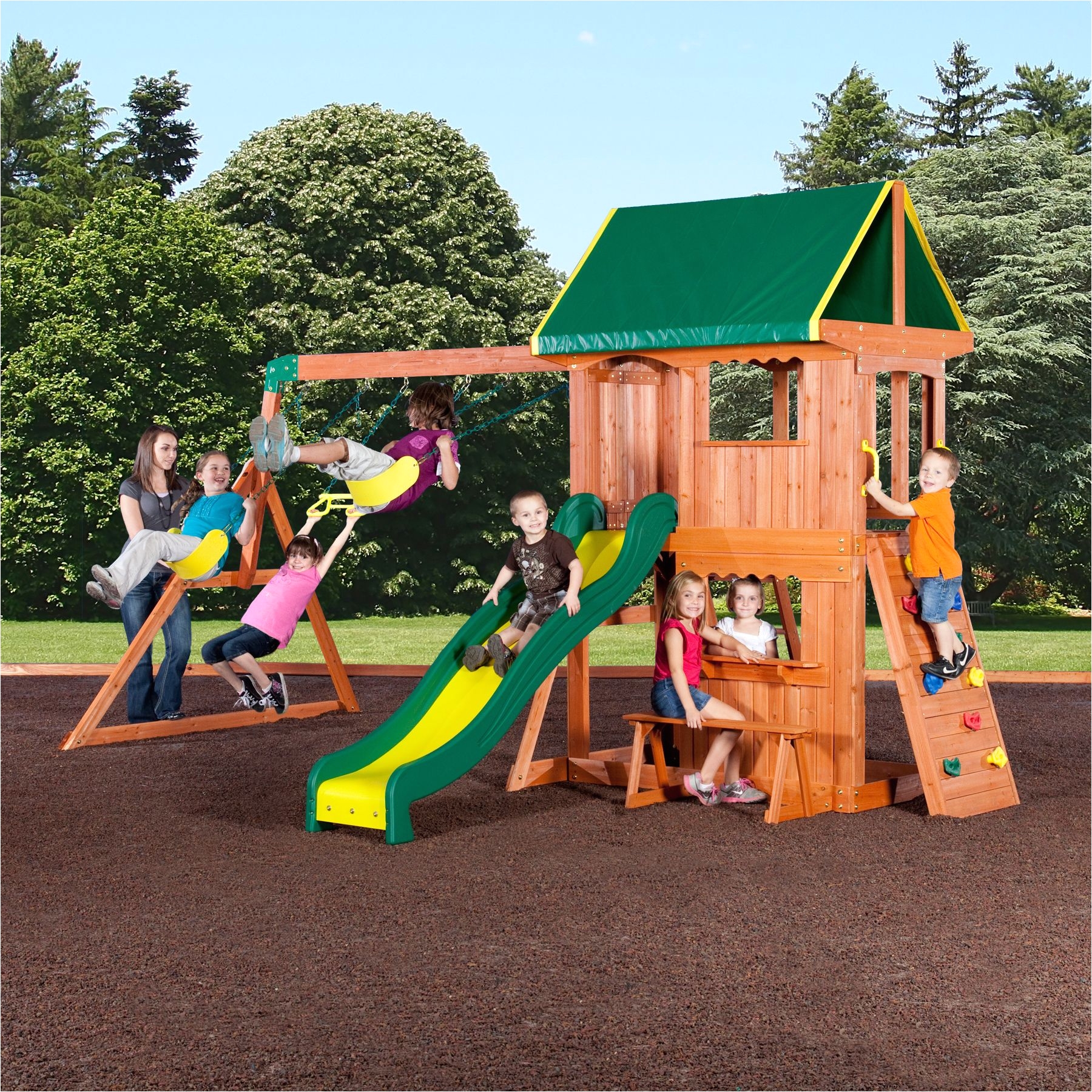 backyard discovery somerset swing set