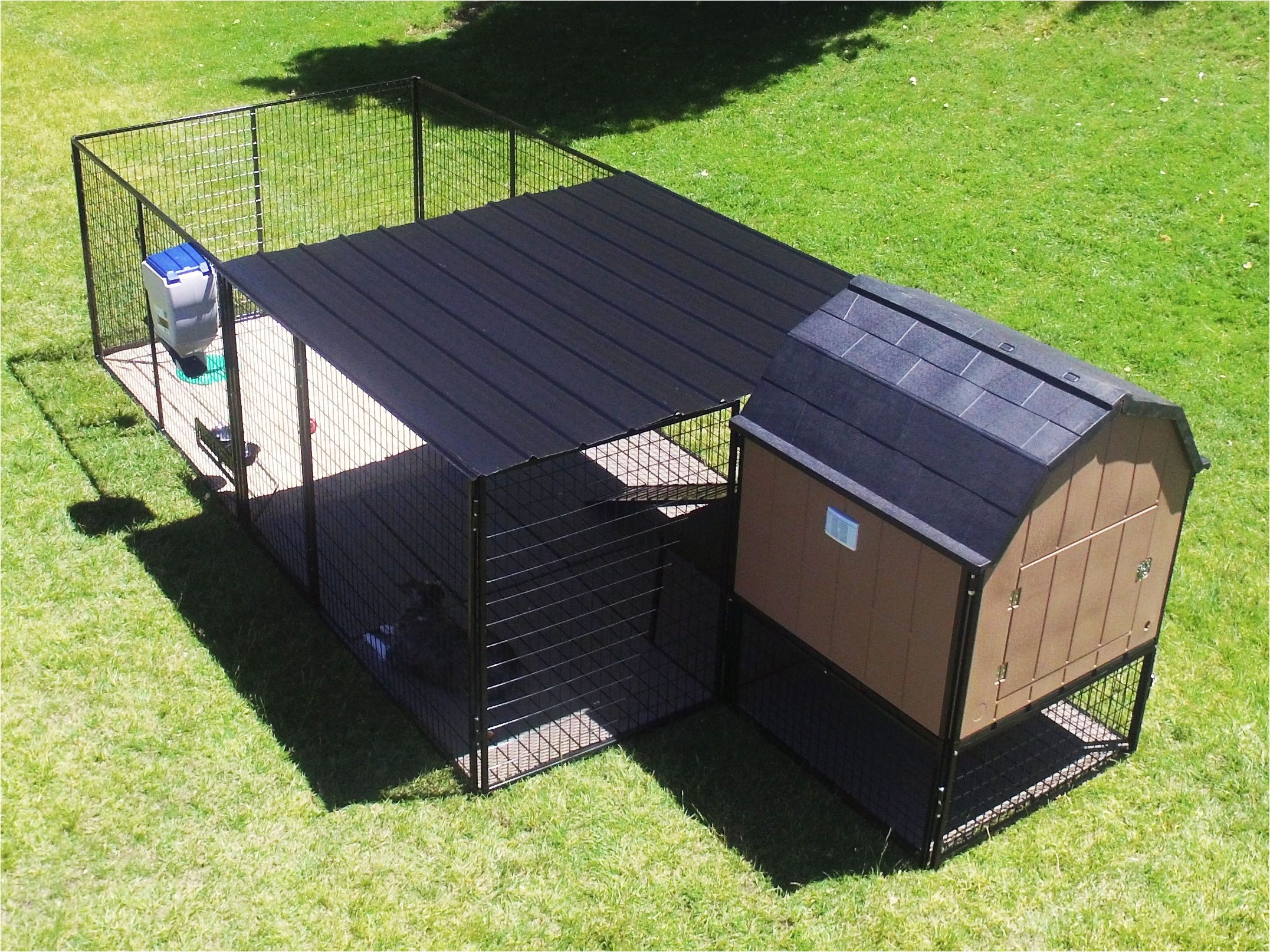 the ultimate kennel barn is a fully insulated elevated large breed dog house this dog