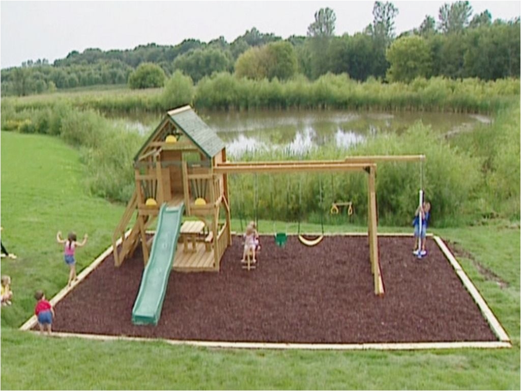 diy backyard playground kits