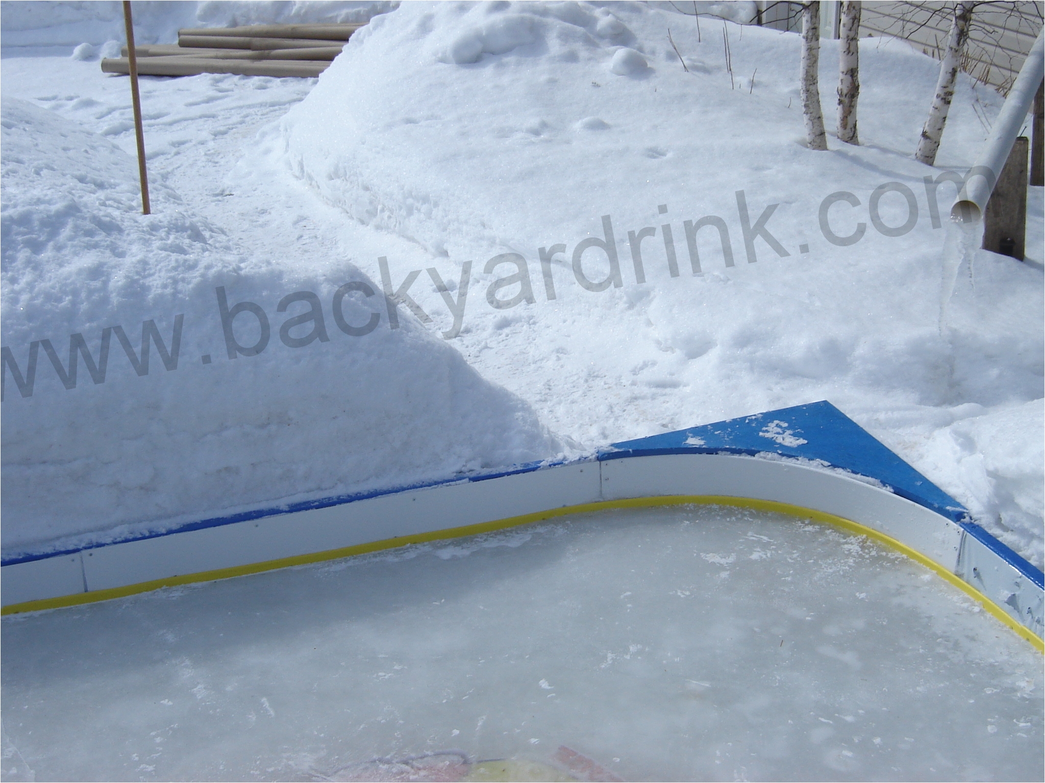 yellow kickplate rink supplies