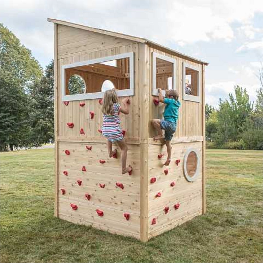 Backyard Playhouse Plans some Nice Diy Kids Playground Ideas for Your Backyard Pinterest