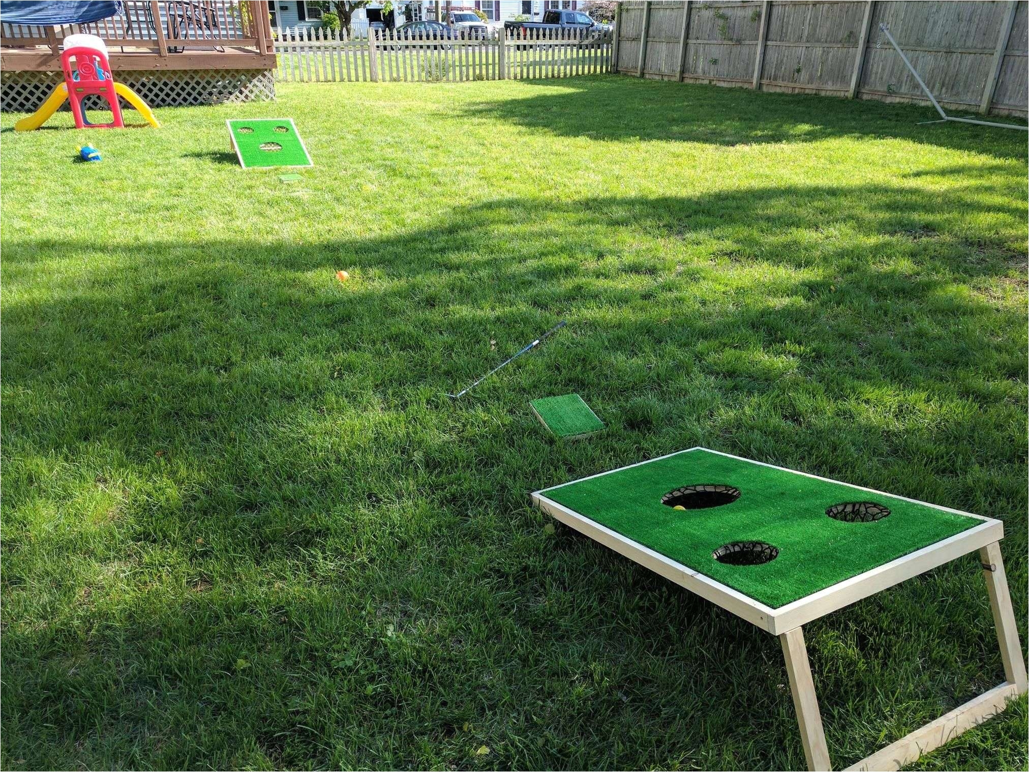 build backyard putting green video fresh chippo golf game build quickcrafter best diy