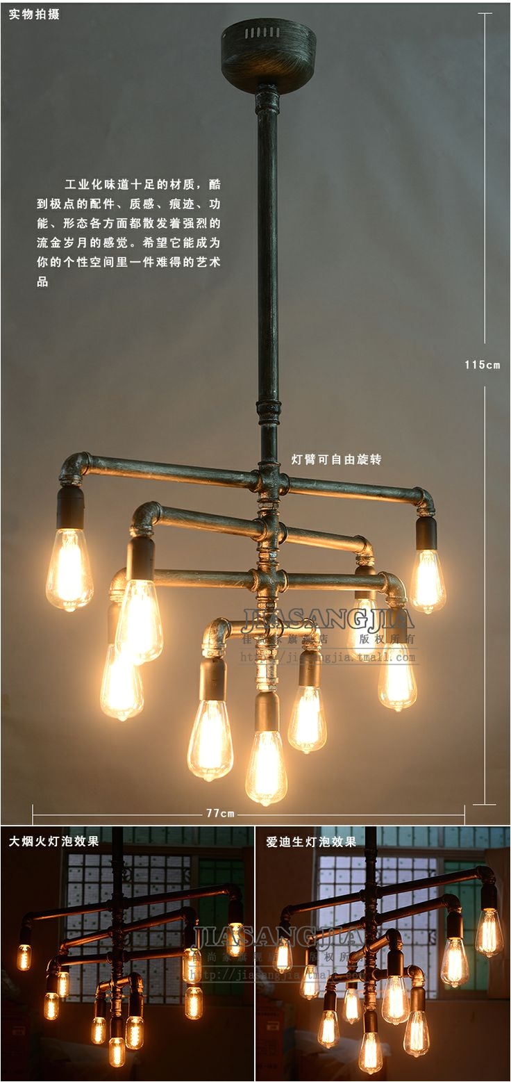 aliexpress com buy free shipping edison vintage chandelier creative new wire diy chandelier