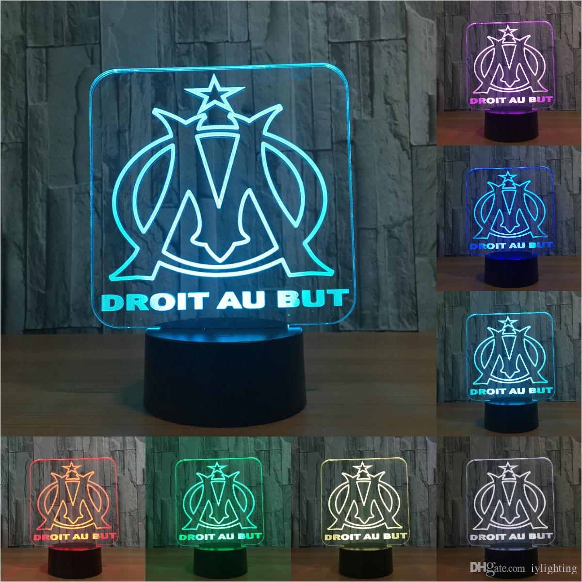 3d lamp droit au but night light 3d illusion table lamp nightlight changing luminaria touch lights iy803001 3d night light 3d light lamp decor light online