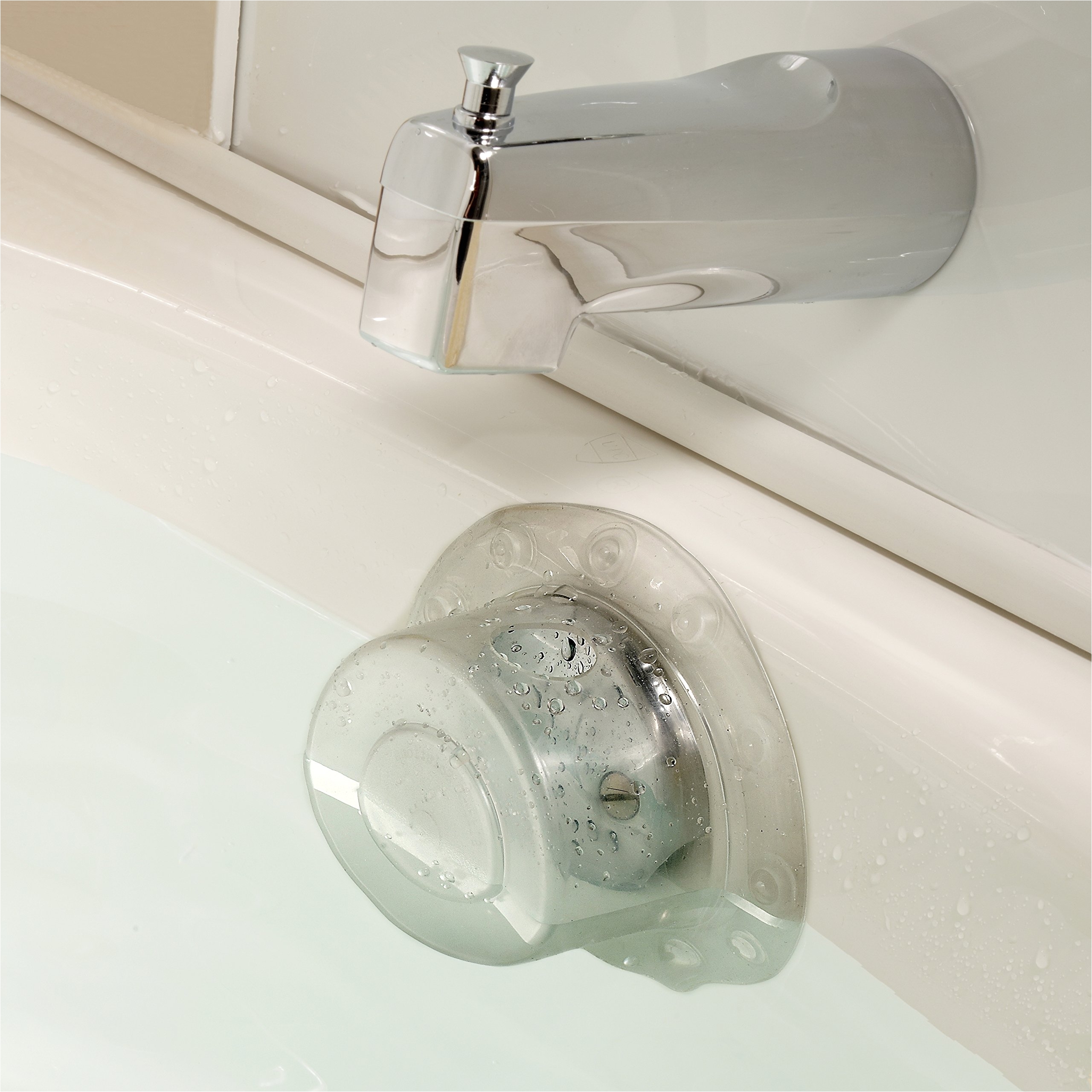 slipx solutions bottomless bath overflow drain cover adds inches of water to tub for warmer