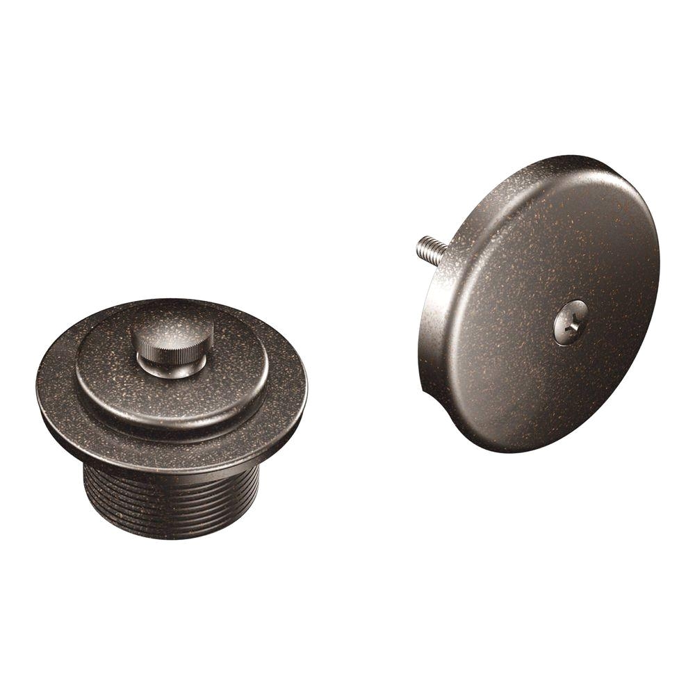 moen tub and shower drain covers in oil rubbed bronze