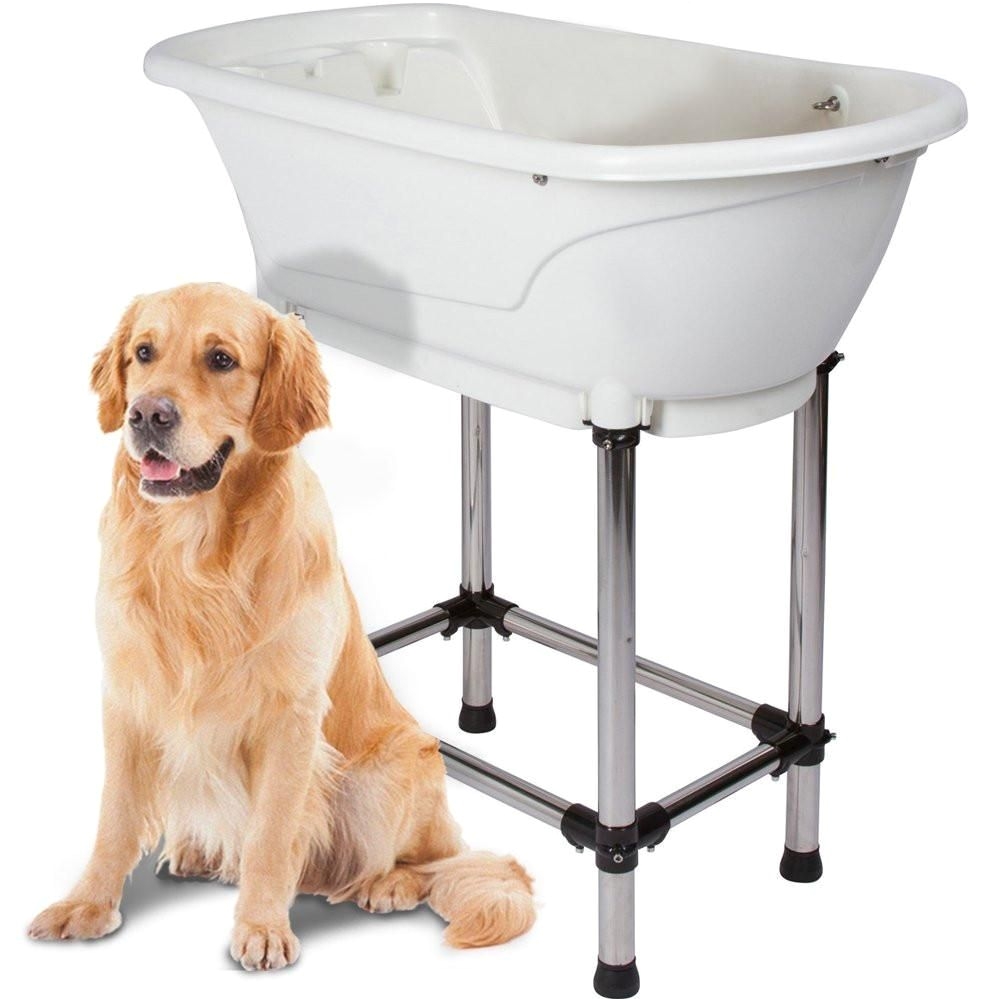 paw essentials pet grooming portable bath tub station