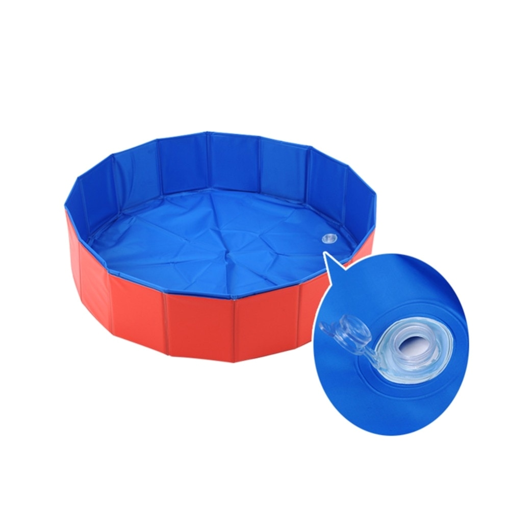 pets pvc washing pond dog tub bed foldable pet play swimming pool cats dogs bathing bathtub washer in houses kennels pens from home garden on