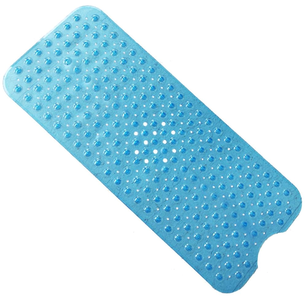 100x40cm bath mat non slip pvc shower mat mildew resistant bathtub mats with suction cups