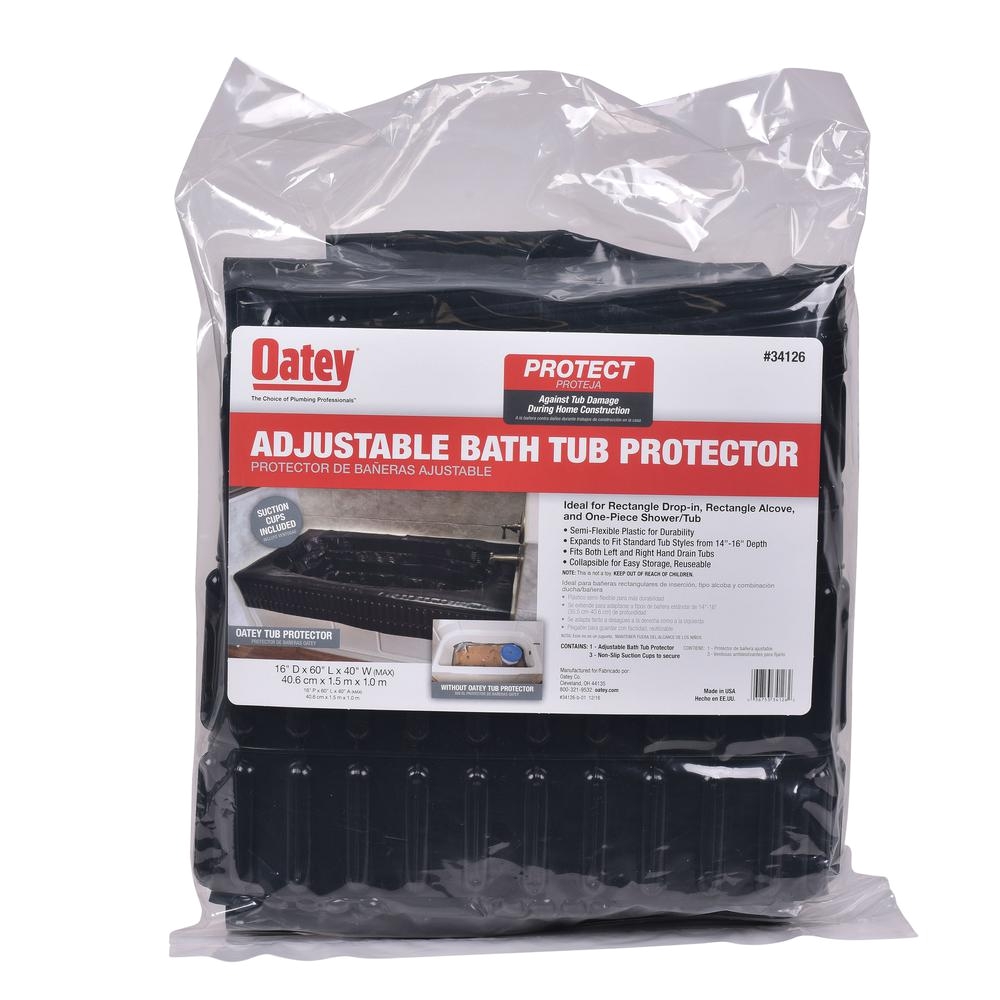 oatey tub protector adjustable