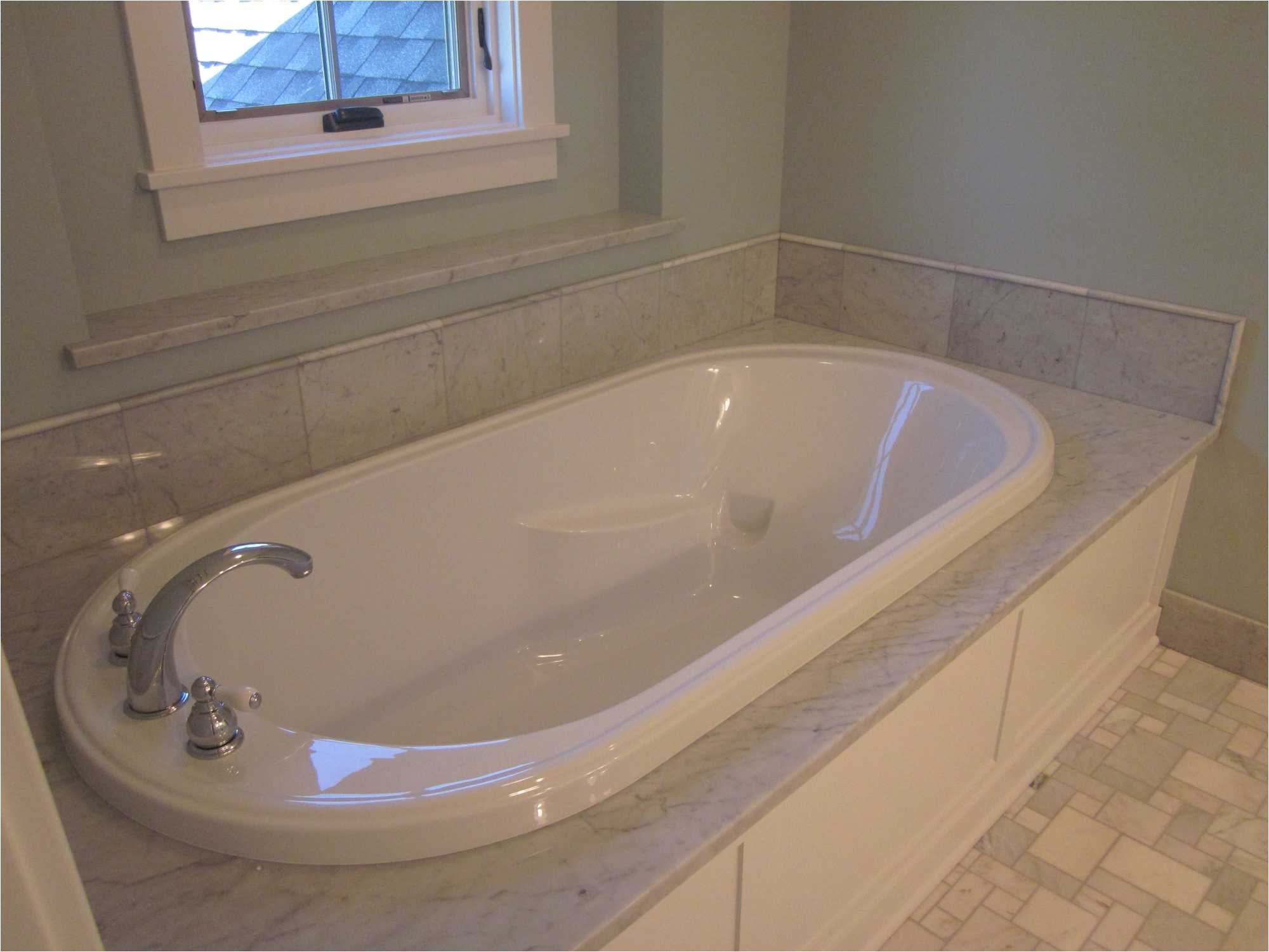 attractive bathtub surrounds that enchant with natural color granite bathtub surrounds with soaking bathtub and window
