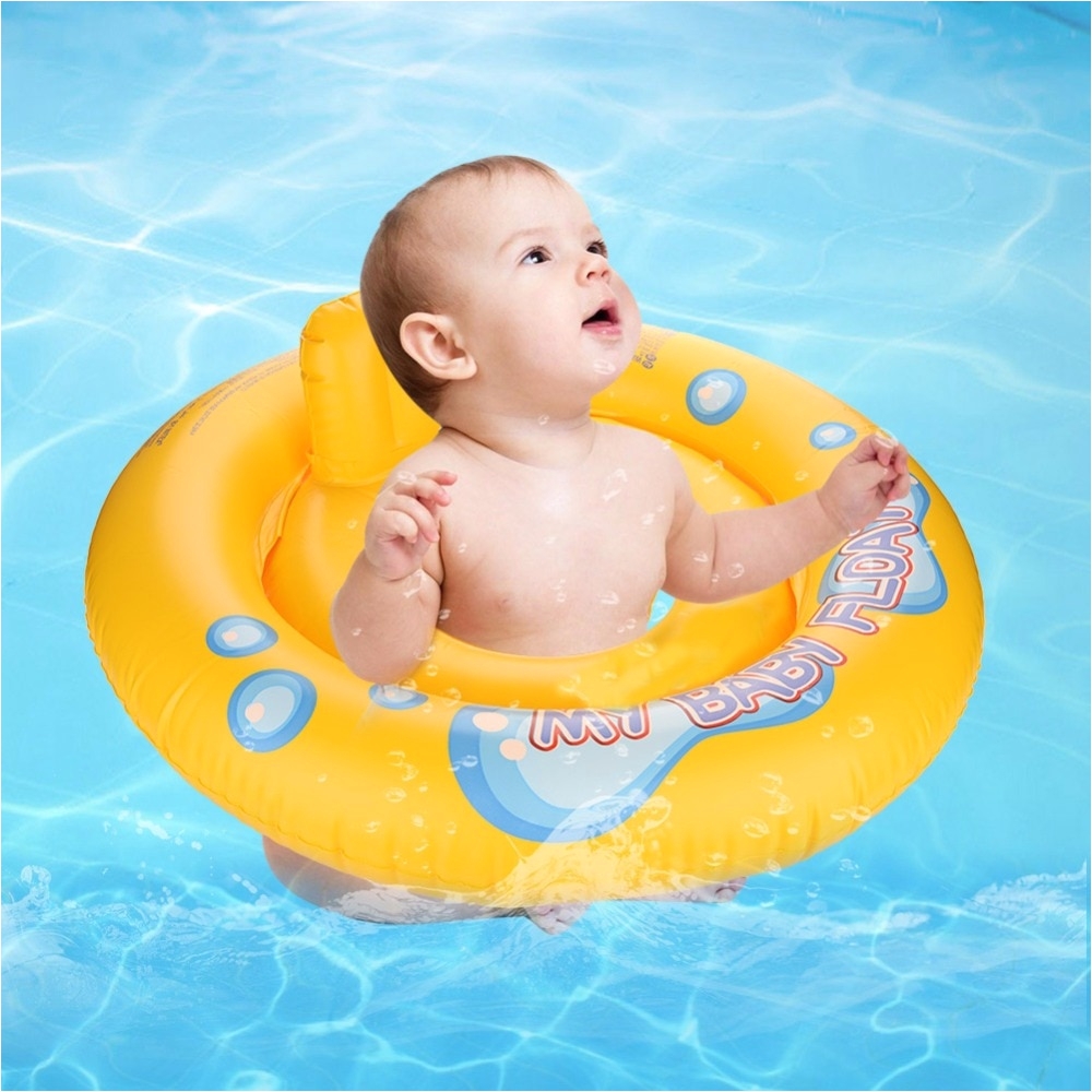 baby swimming ring neck ring baby inflatable swimming ring float pool circle children kids early swimming learning accessory in accessories from mother