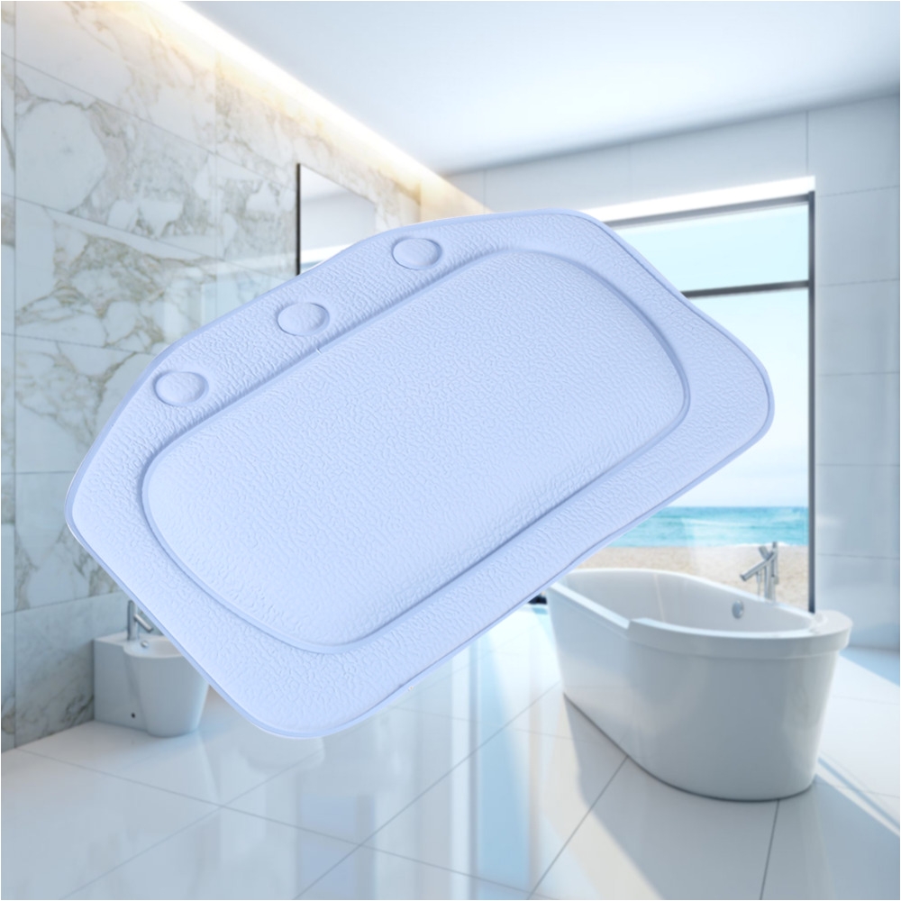 bathroom supplies bathtub pillow bath bathtub headrest suction cup waterproof spa bath pillows bathroom products home