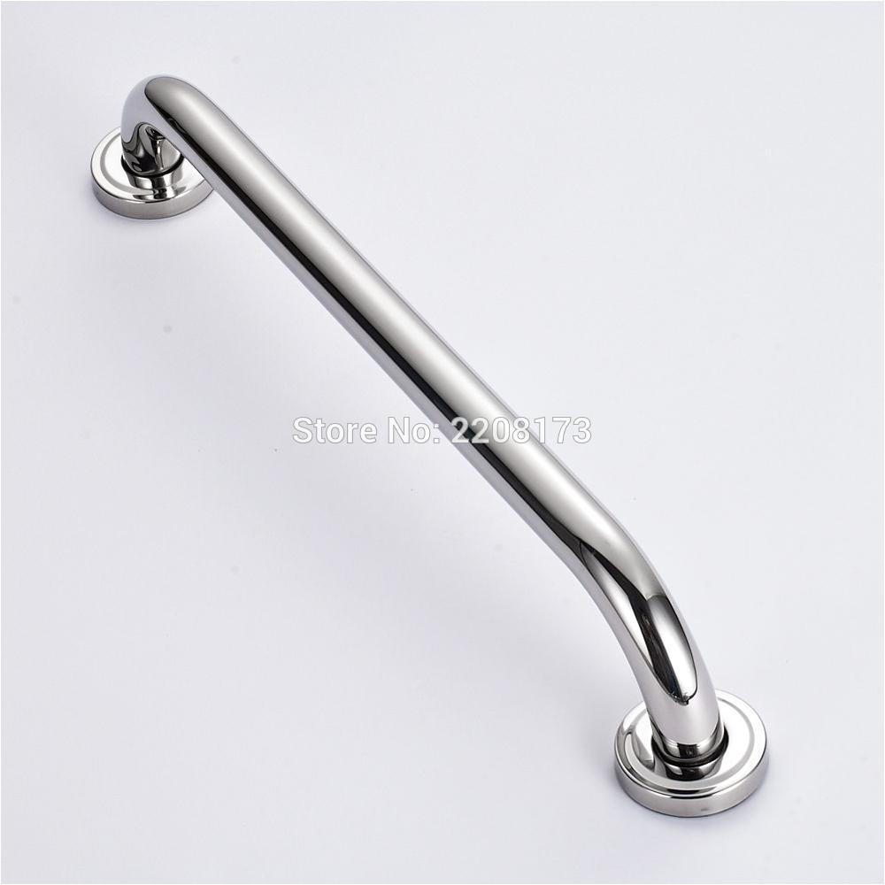 wholesale and promotions stainless steel bathtub tub grab bar shower safety handle bathroom accessories shelf bath