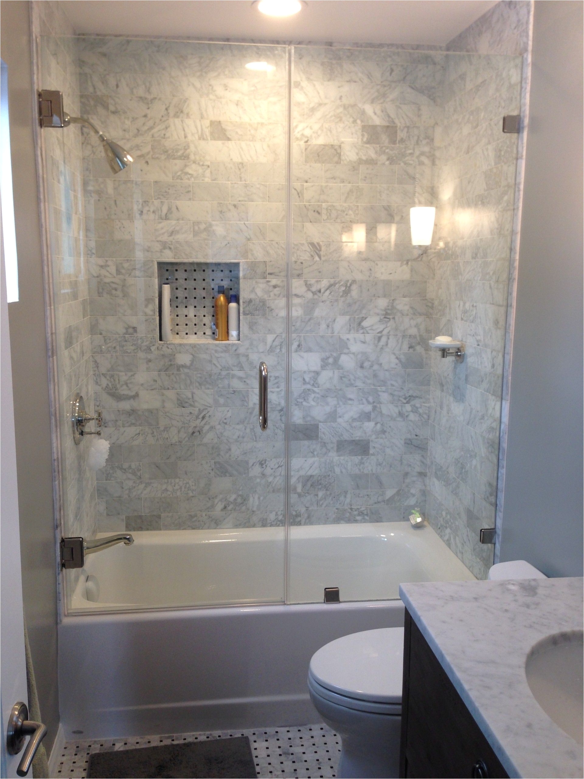 bathtub shower combo can work with an endless array of design styles and is perfect for