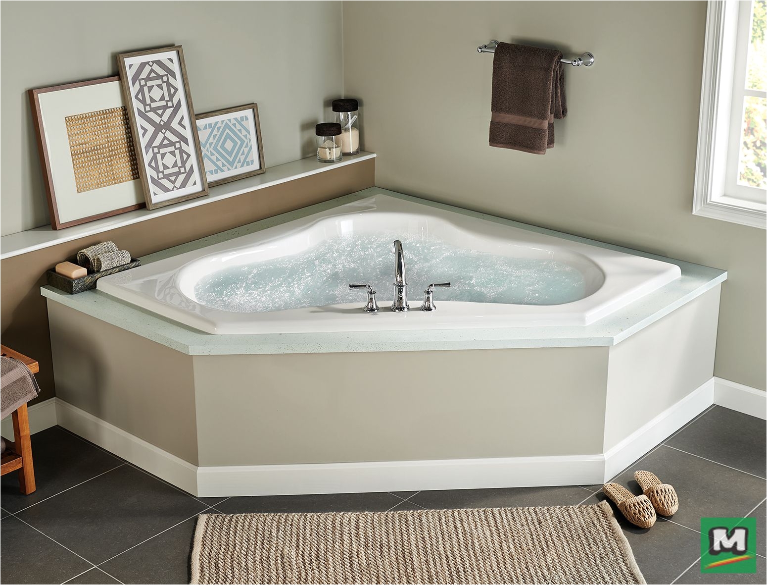 Bathtubs at Menards the Eljer Gemini Acrylic Whirlpool is Perfect for A Corner Bathroom