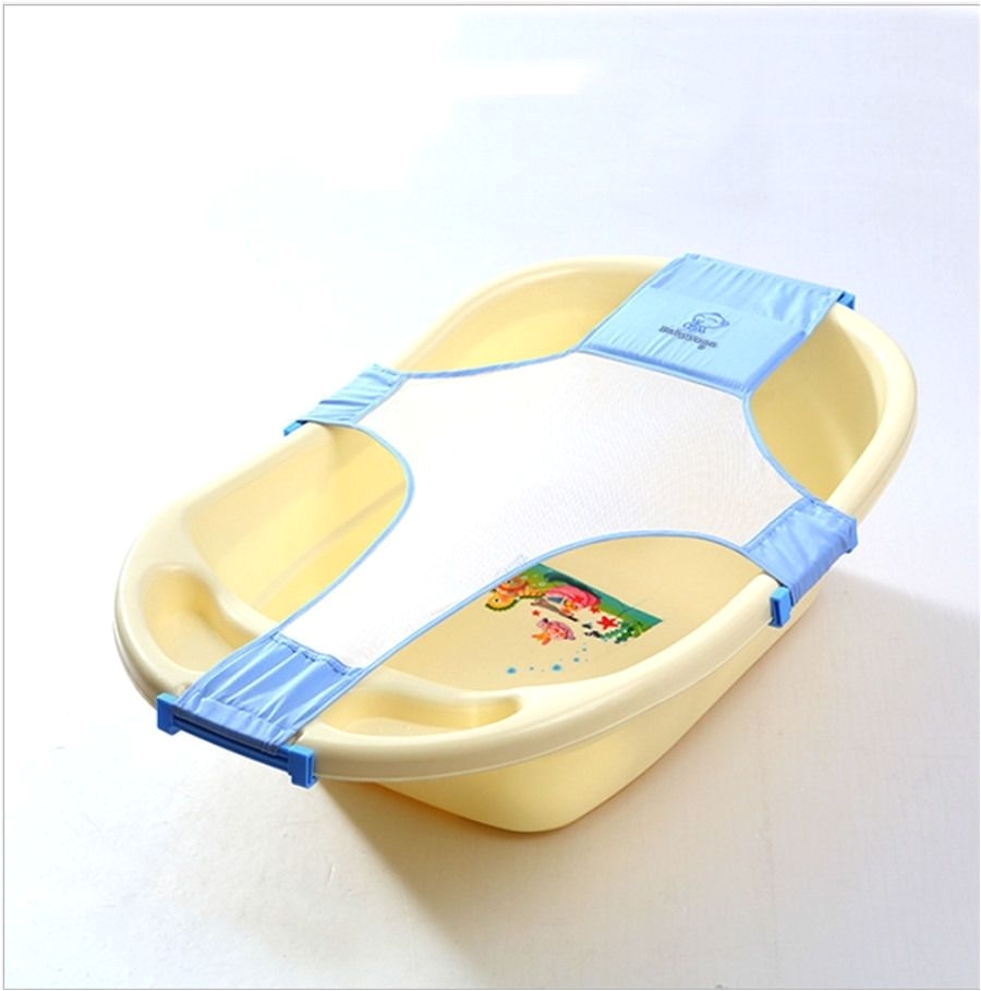 7 99 baby bath seat safety support adjustable kids bathtub bathing shower net cradle ebay home garden