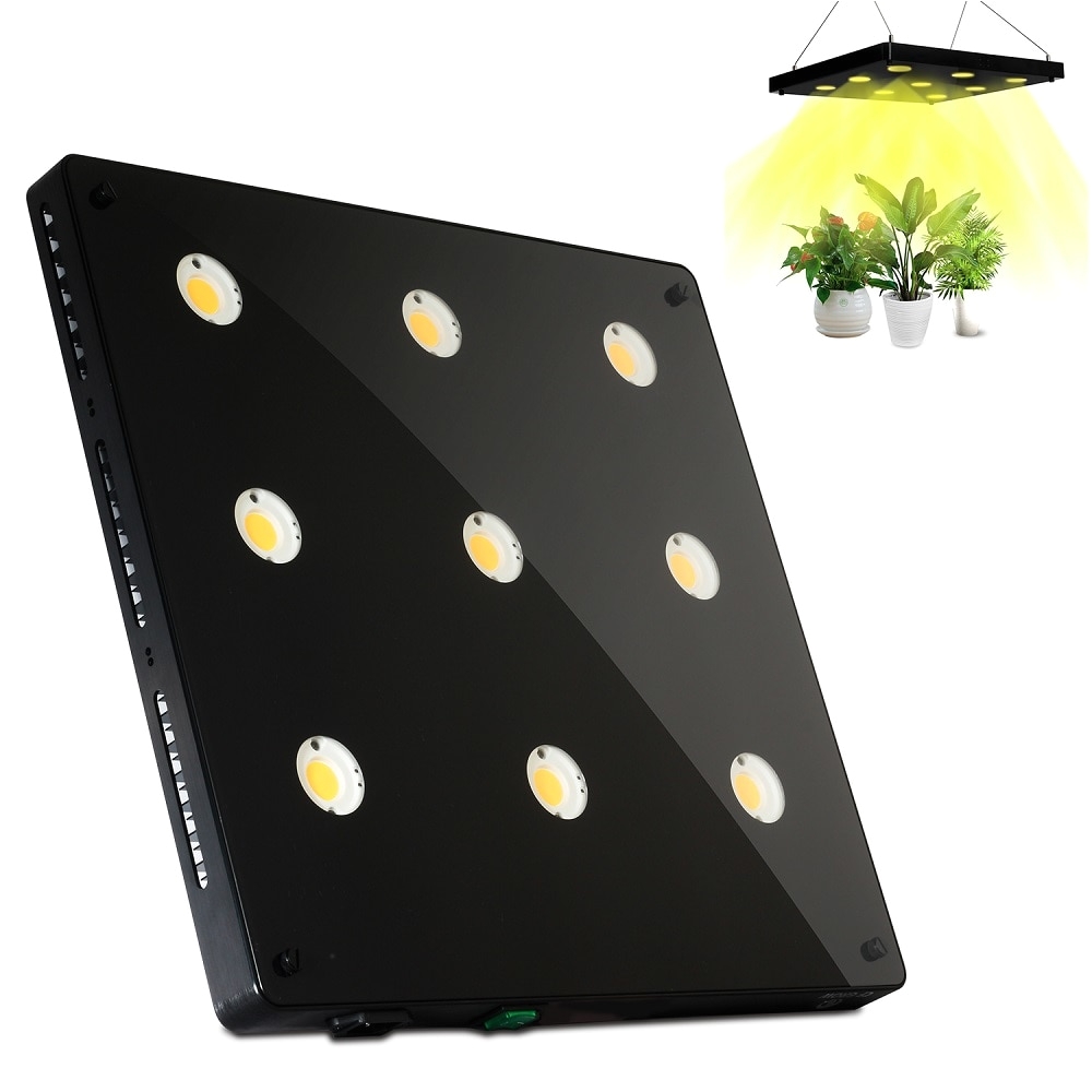 ultra thin cob led plant grow light full spectrum blacksun s4 s6 s9 led panel lamp for indoor hydroponic plants all growth stage in led grow lights from