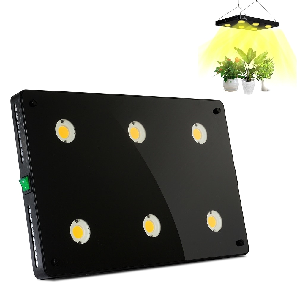 Battery Powered Grow Light Ultra Thin Cob Led Plant Grow Light Full Spectrum Blacksun S4 S6 S9