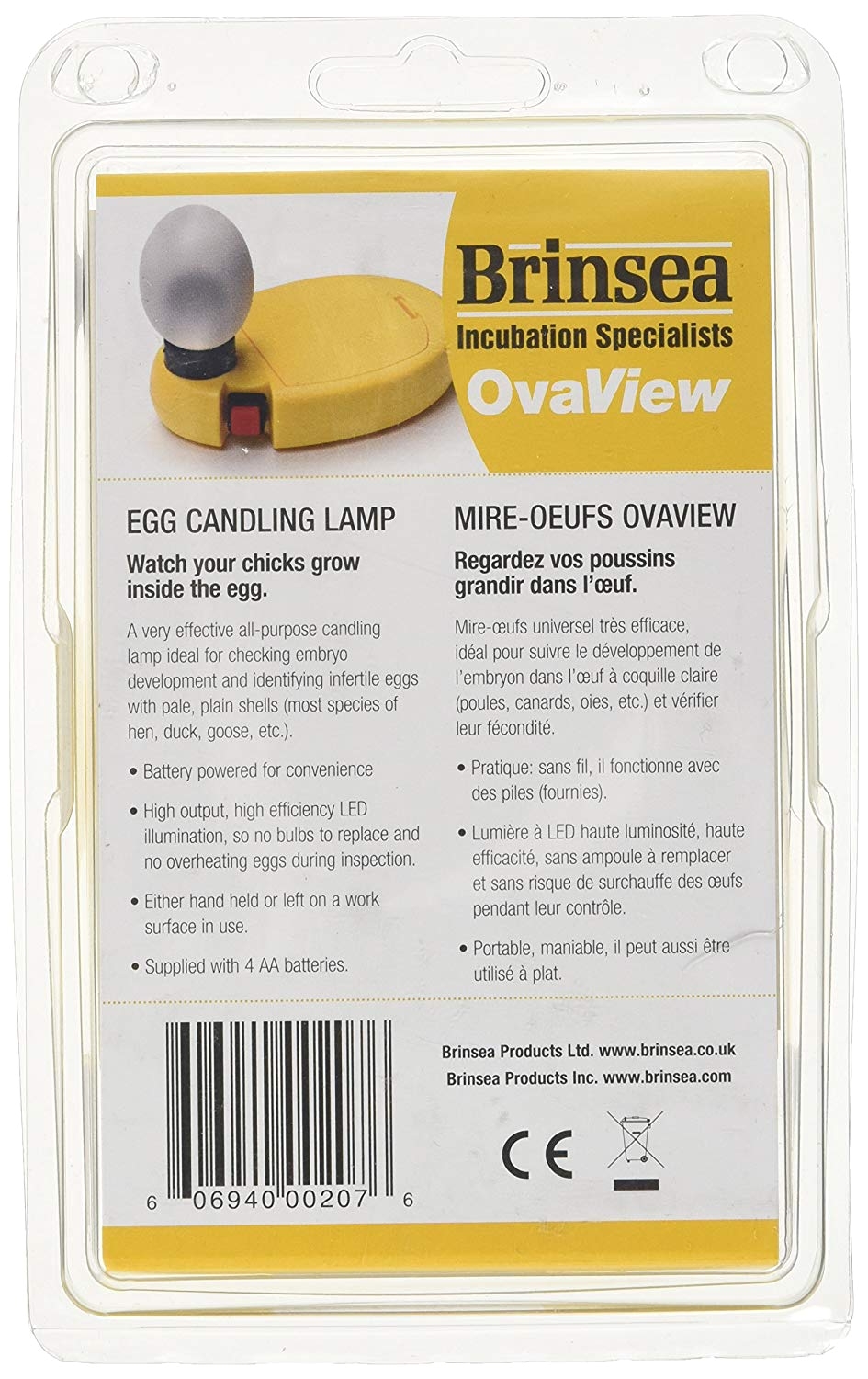 amazon com brinsea products candling lamp for monitoring the development of the embryo within the egg pet supplies