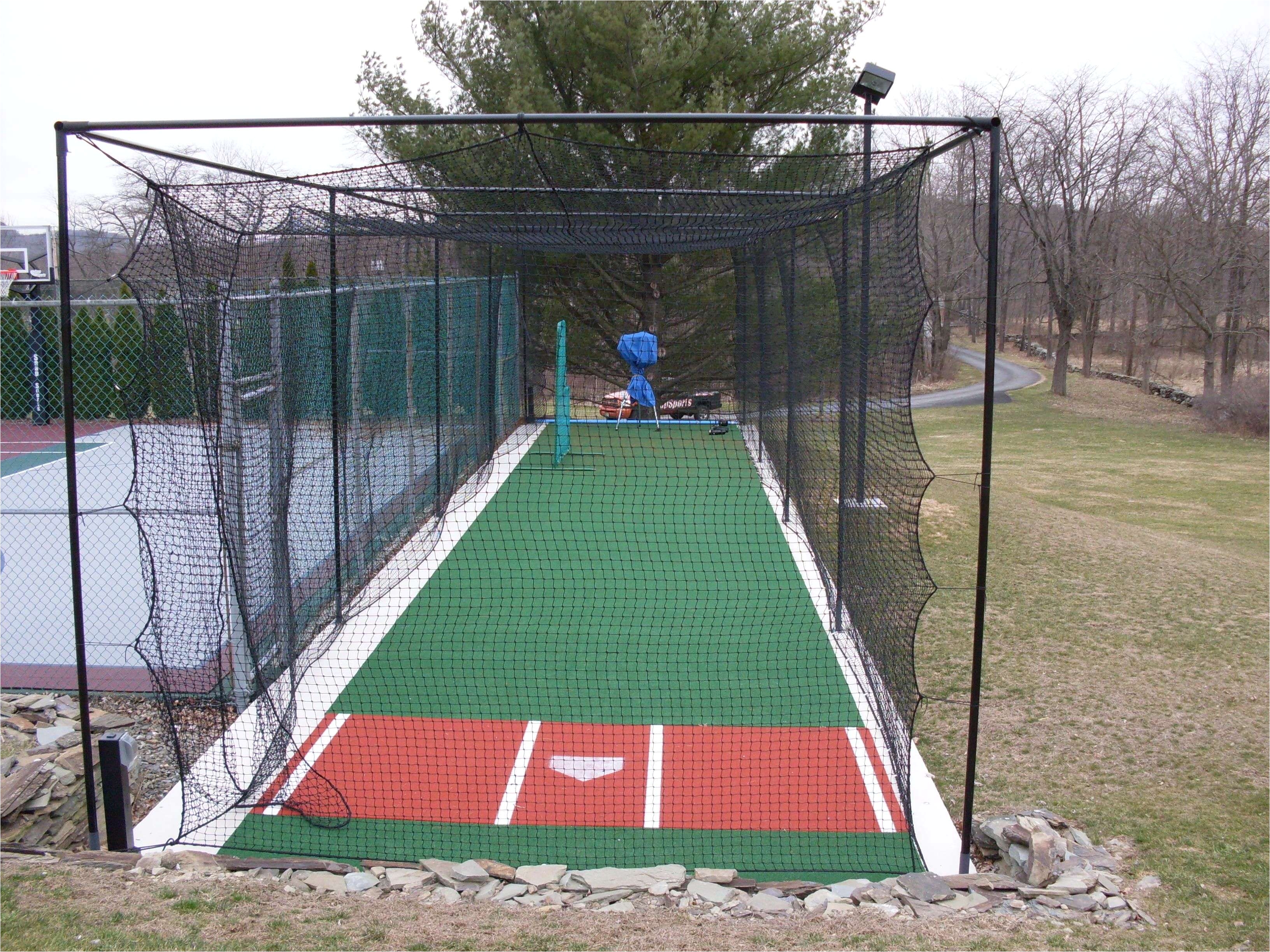 Backyard batting cage plans