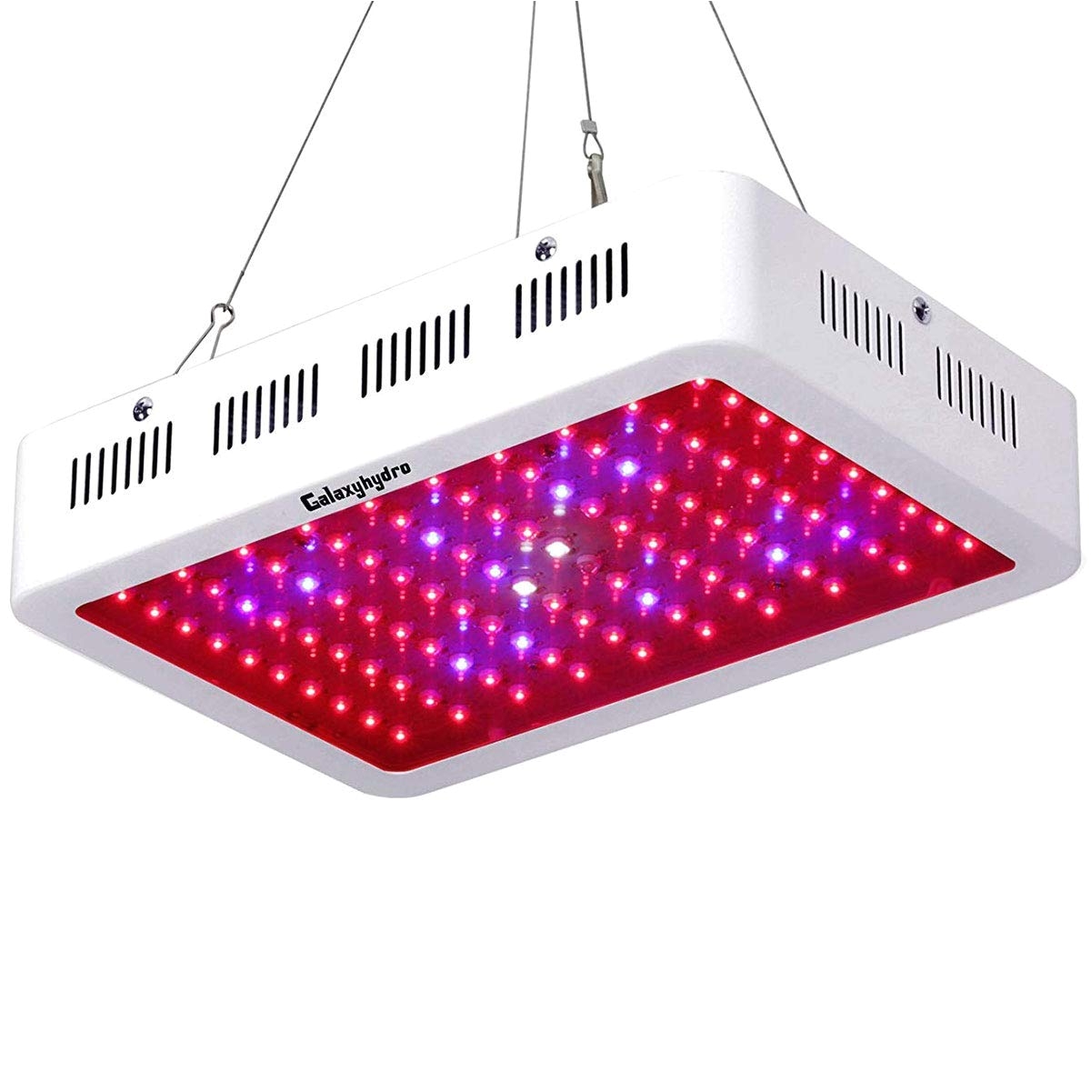 amazon com roleadro led grow light galaxyhydro series 300w indoor plant grow lights full spectrum with uvir for veg and flower garden outdoor