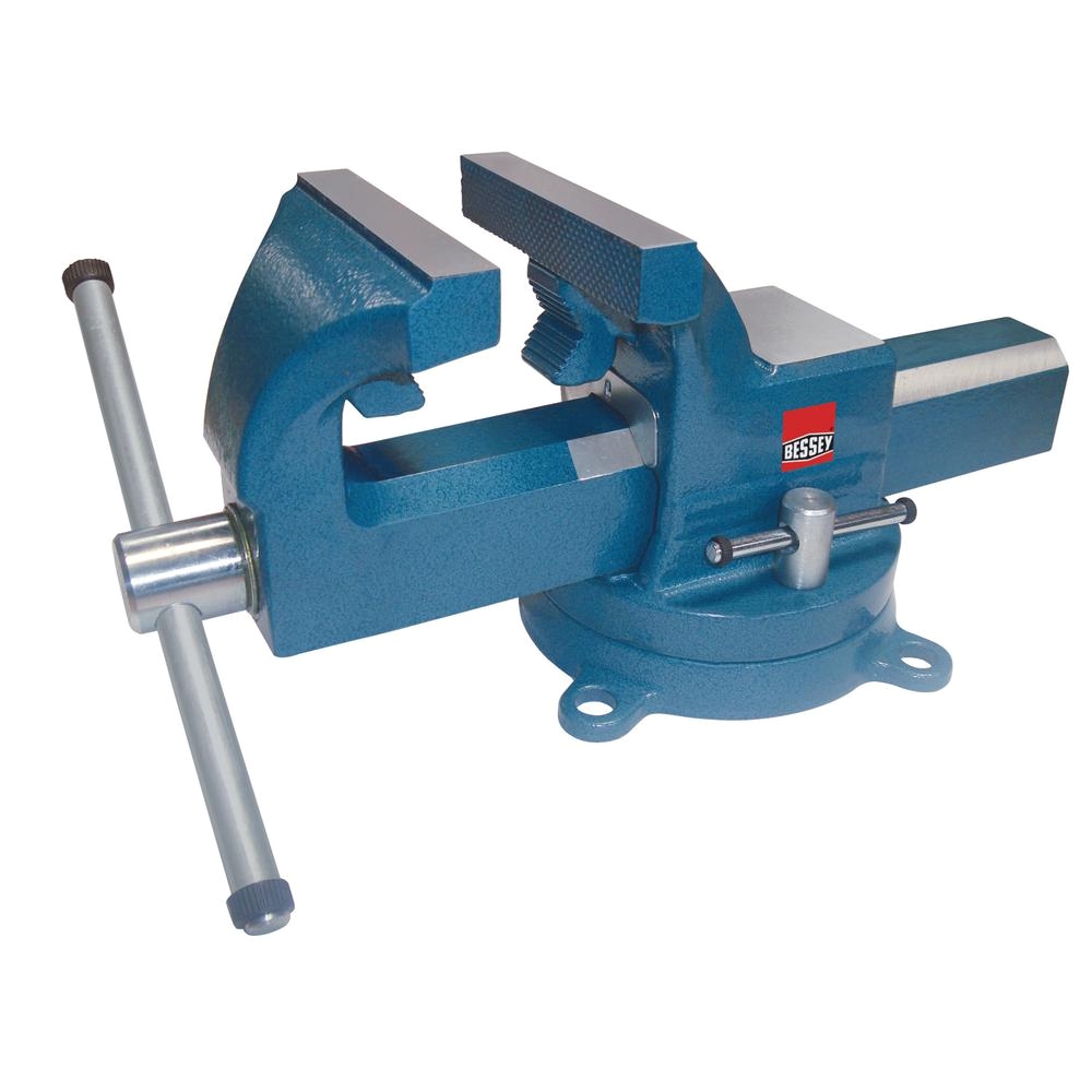 drop forged bench vise with swivel base