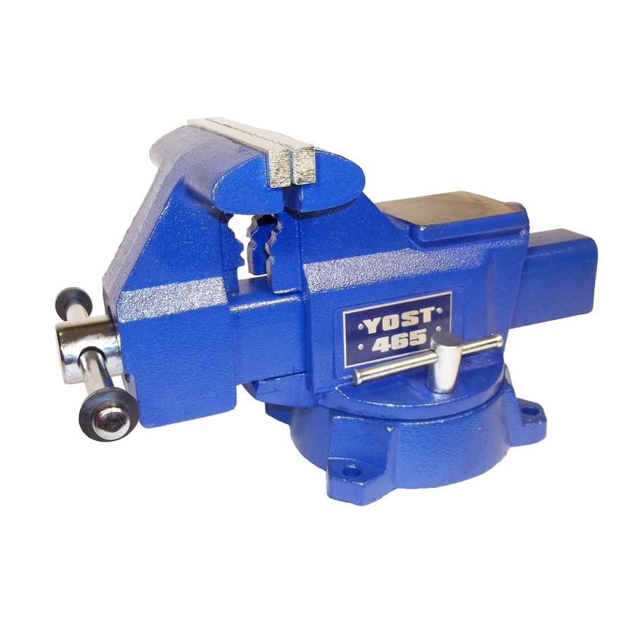 Bench Vise Lowes Shop Yost 6 5 In Cast Iron Apprentice Series Utility Bench Vise at