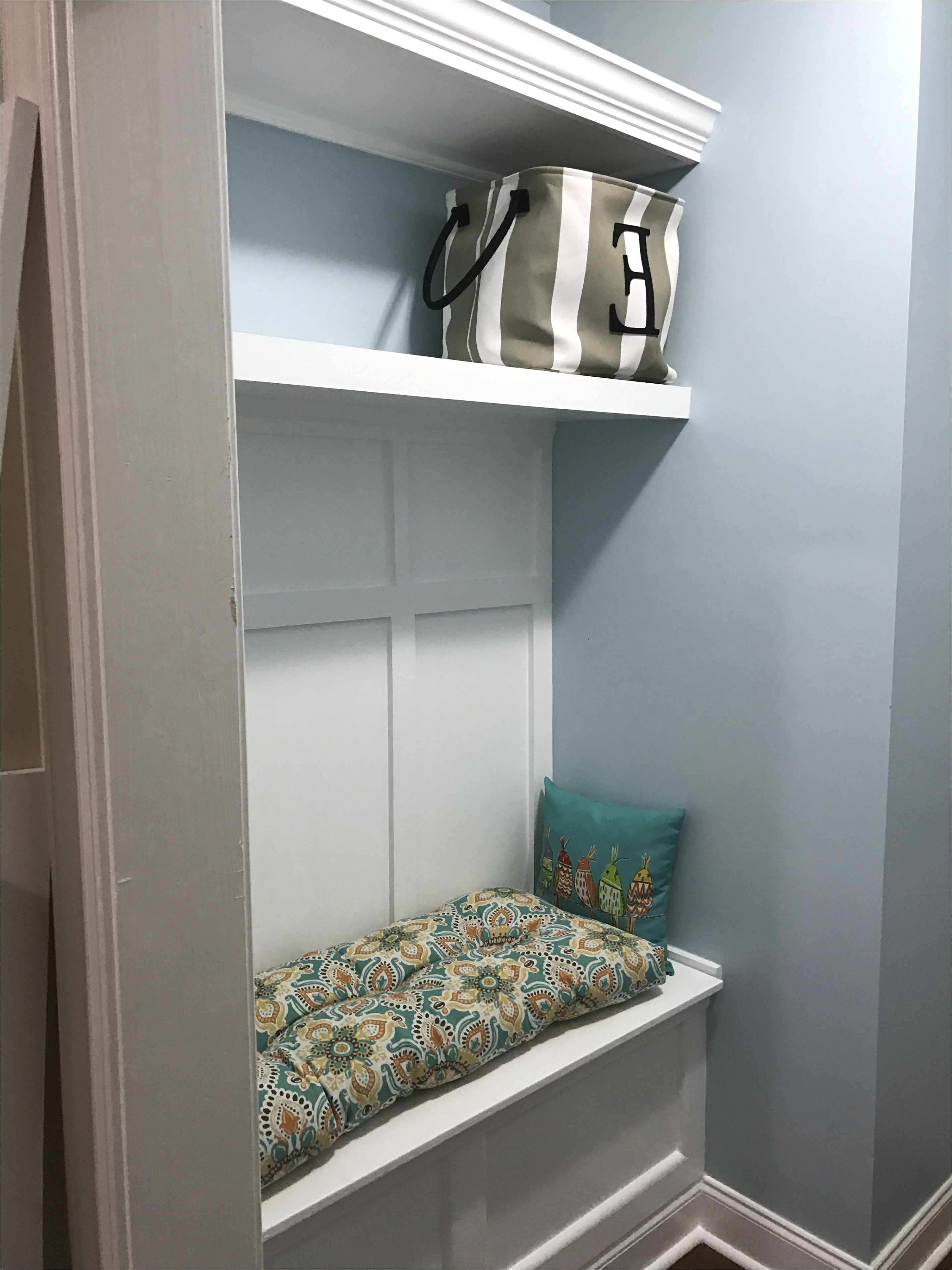 bookshelf bench lovely mud room after with built in storage bench seating shelves and