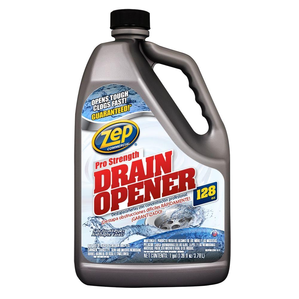 Best Drain Cleaner for Bathtub Zep 1 Gal Professional Strength Drain Cleaner Zuprdo128 the Home