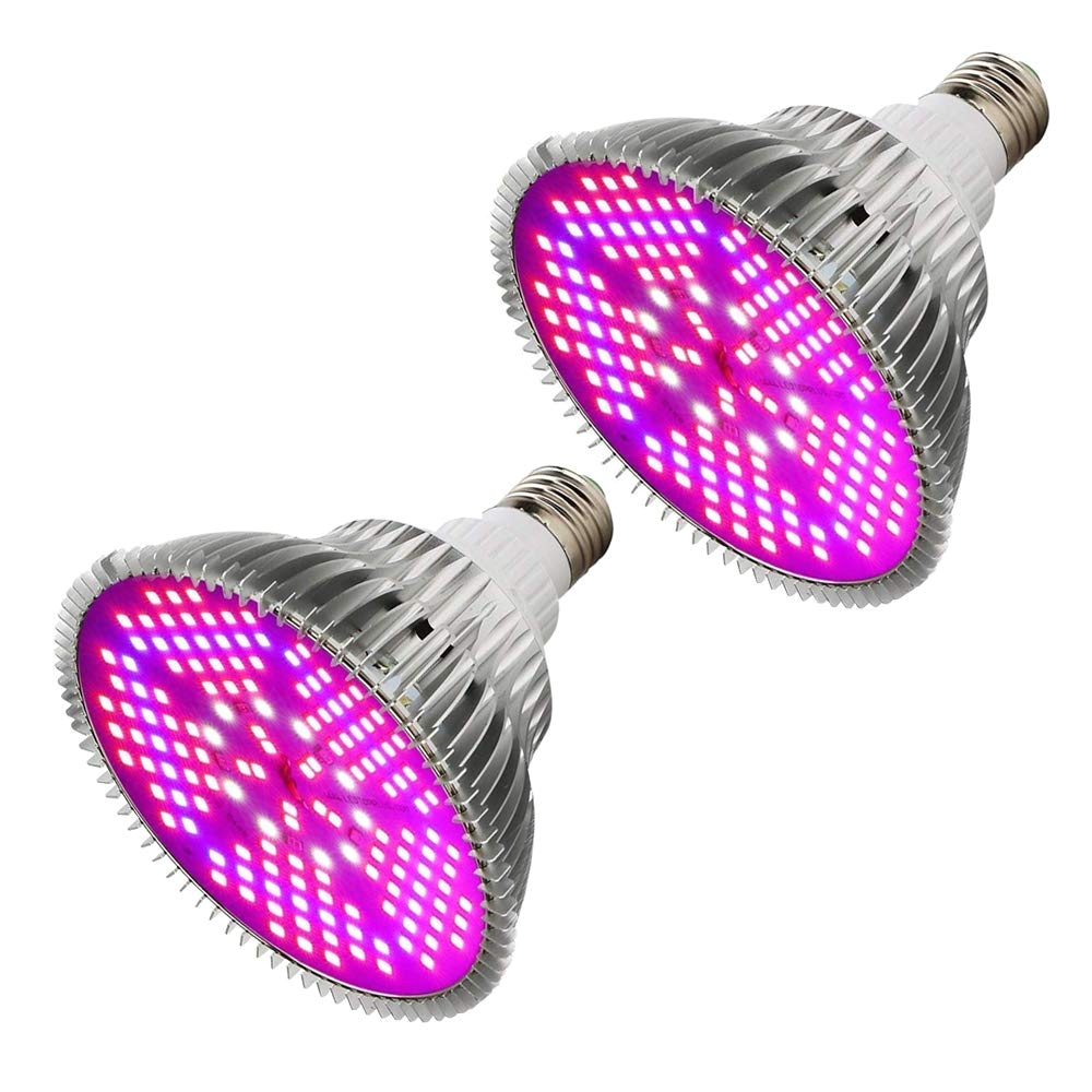 amazon com 100w led plant grow light bulb full spectrum 150 leds indoor plants growing light bulb lamp for vegetables greenhouse and hydroponic