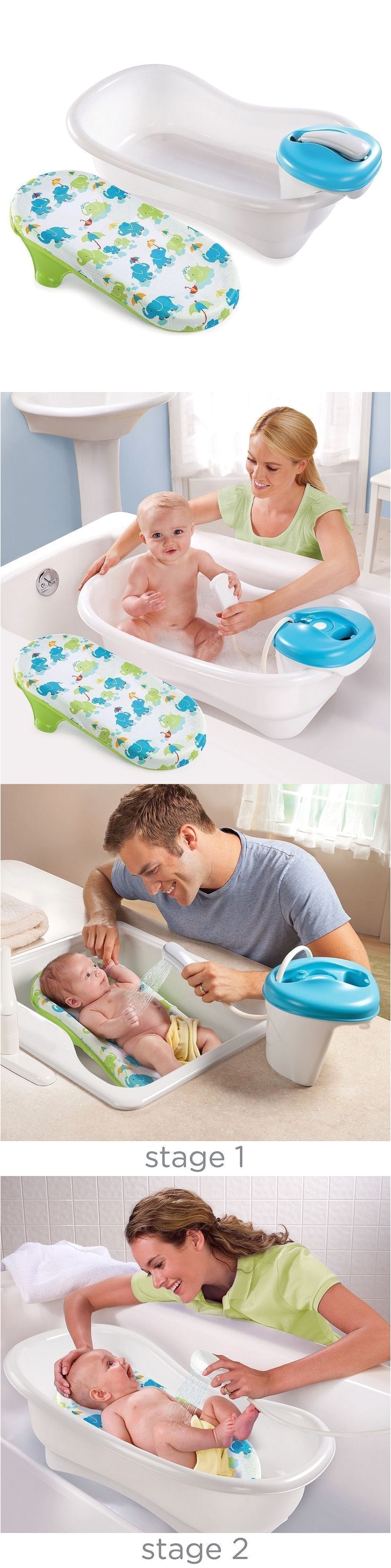 bath tubs summer infant newborn to toddler bath center and shower baby tub all