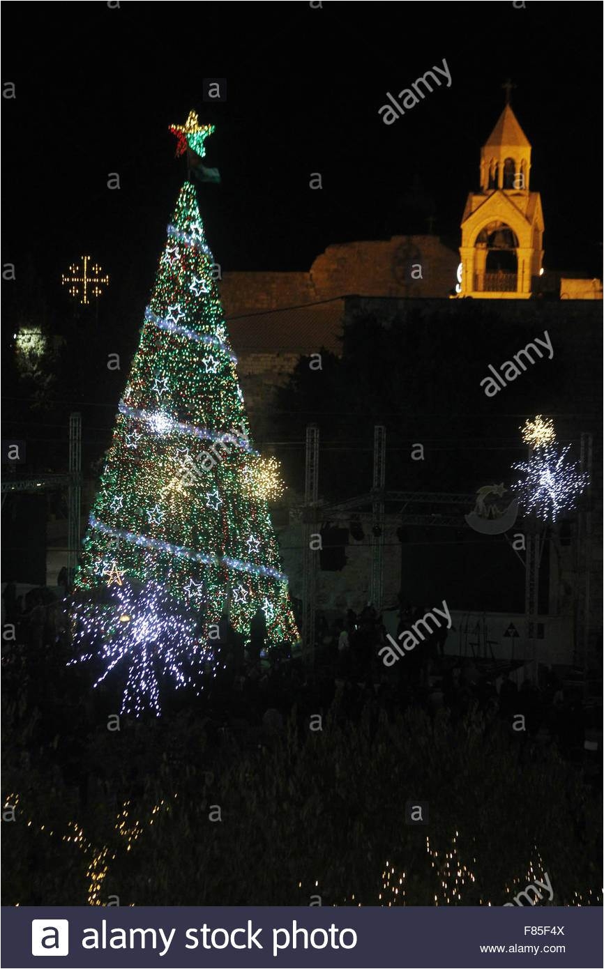 bethlehem west bank palestinian territory 5th dec 2015 a general view