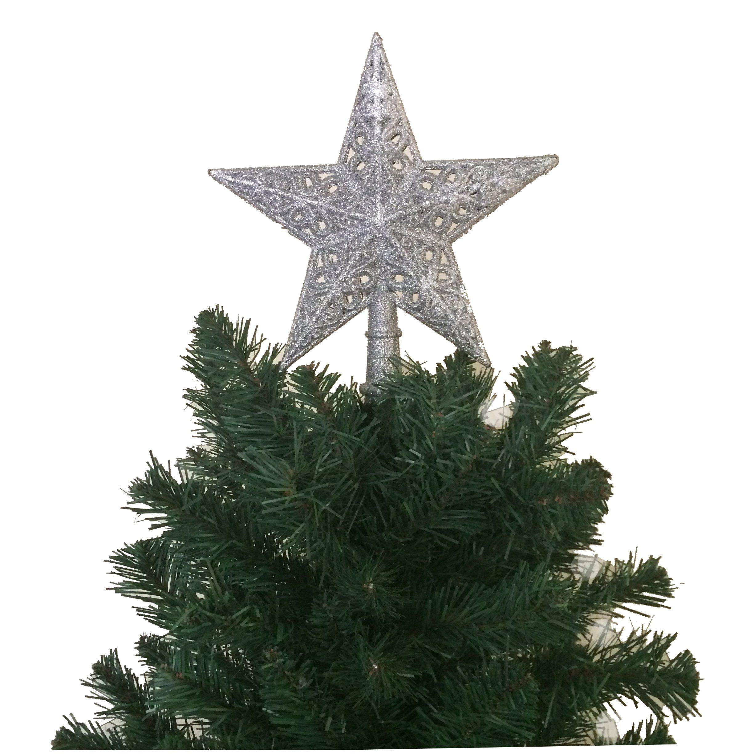 bethlehem lights christmas trees new 8 3 h star tree topper with glitter christmas tree