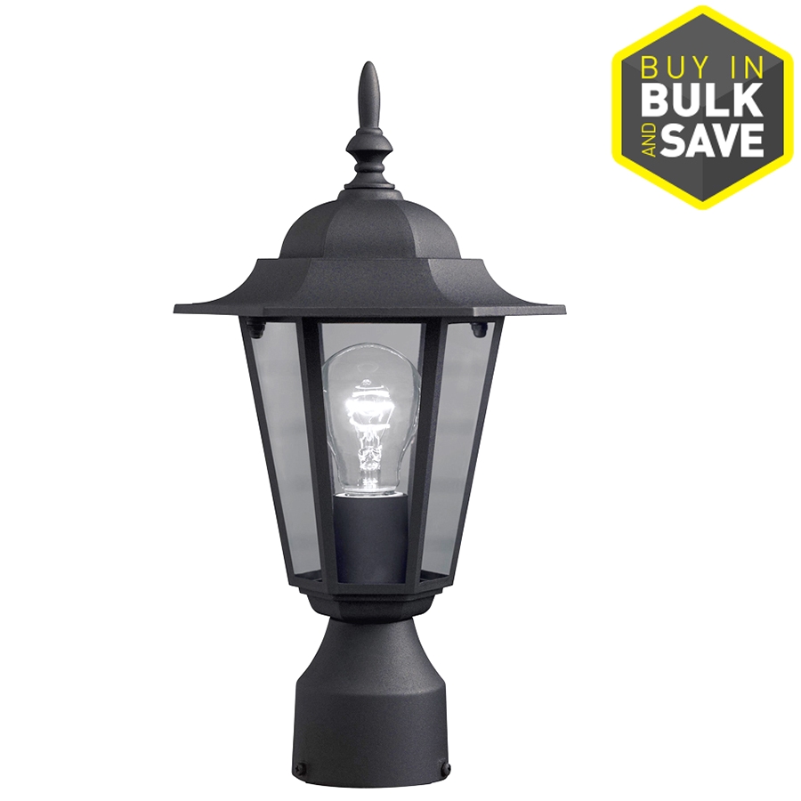 display product reviews for 14 92 in h sand black post light