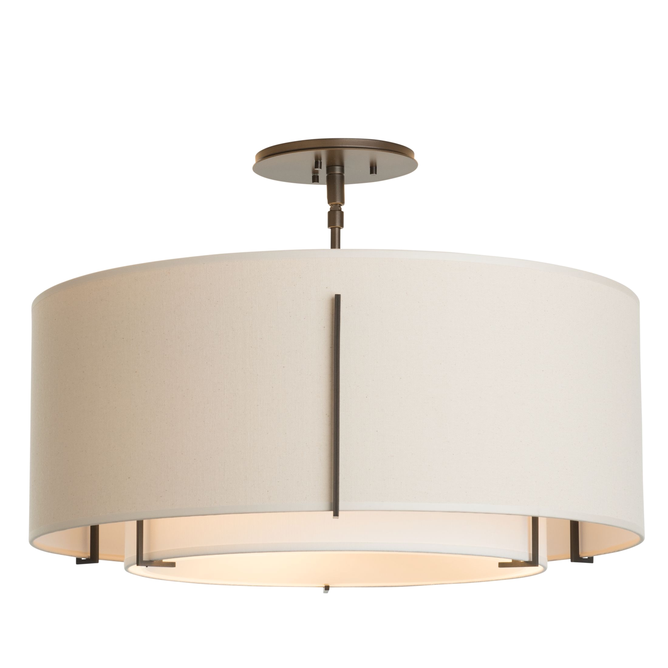 product detail exos double shade semi flush