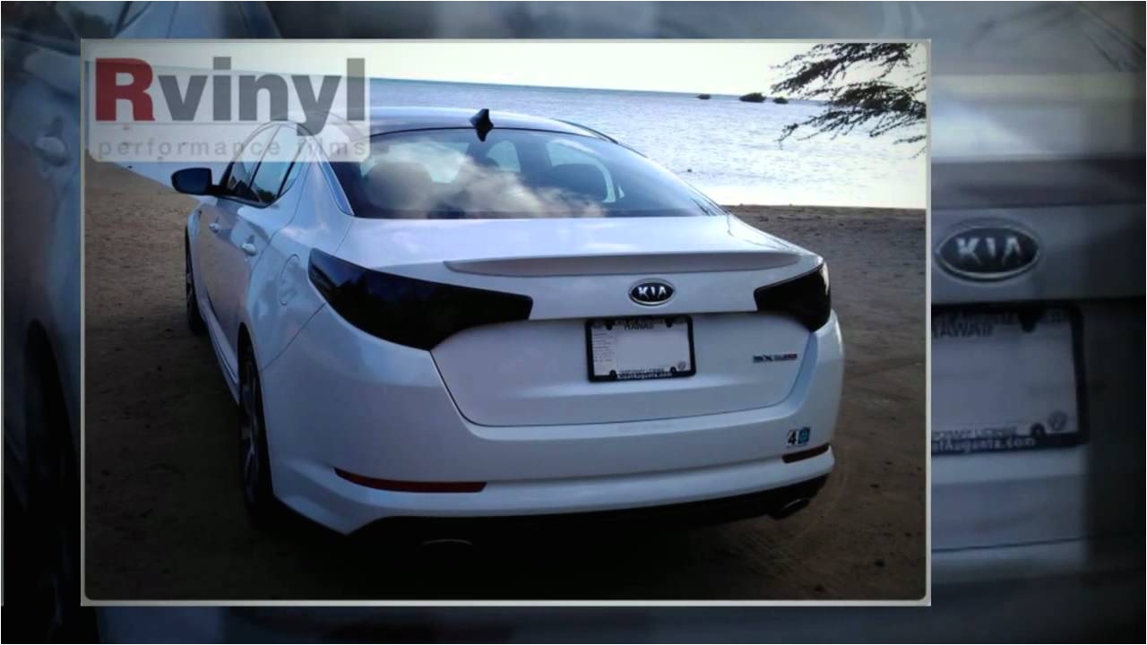 2011 2013 kia optima sx rtinta blackout tail light tint customer installation slide show youtube