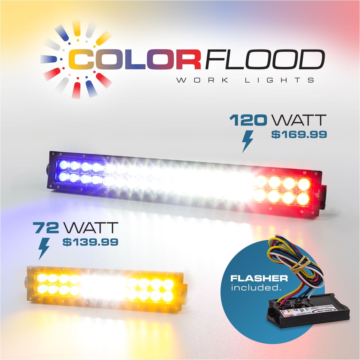 ultra bright lightz ubl color flood work lights www ultrabrightlightz com