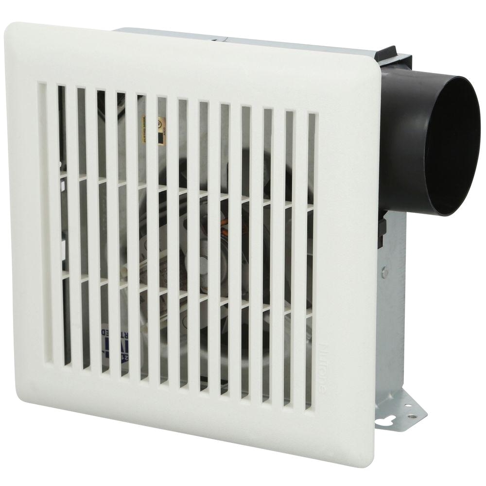 nutone 50 cfm wall ceiling mount bathroom exhaust fan