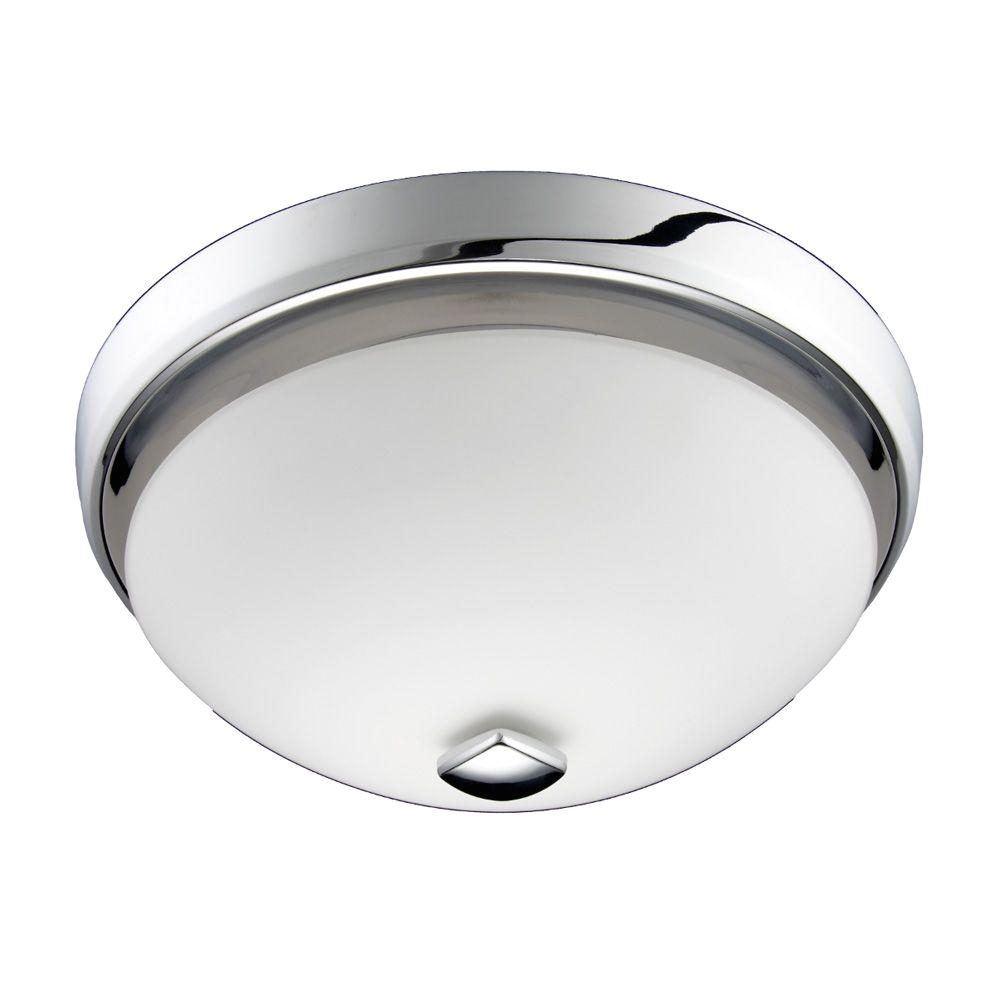 decorative chrome 100 cfm ceiling bathroom exhaust fan with light energy