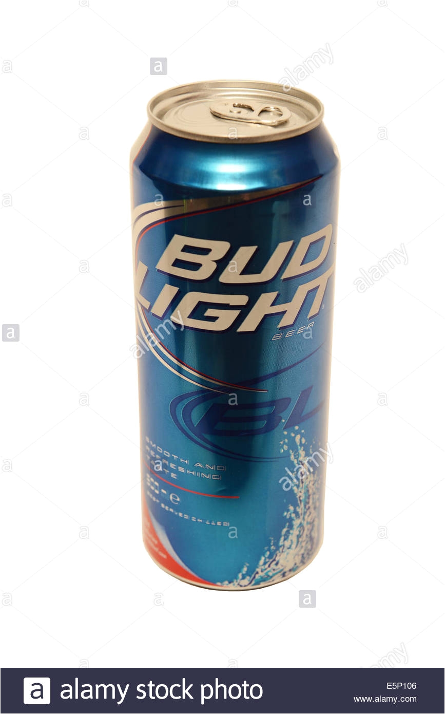 bud light beer stock image