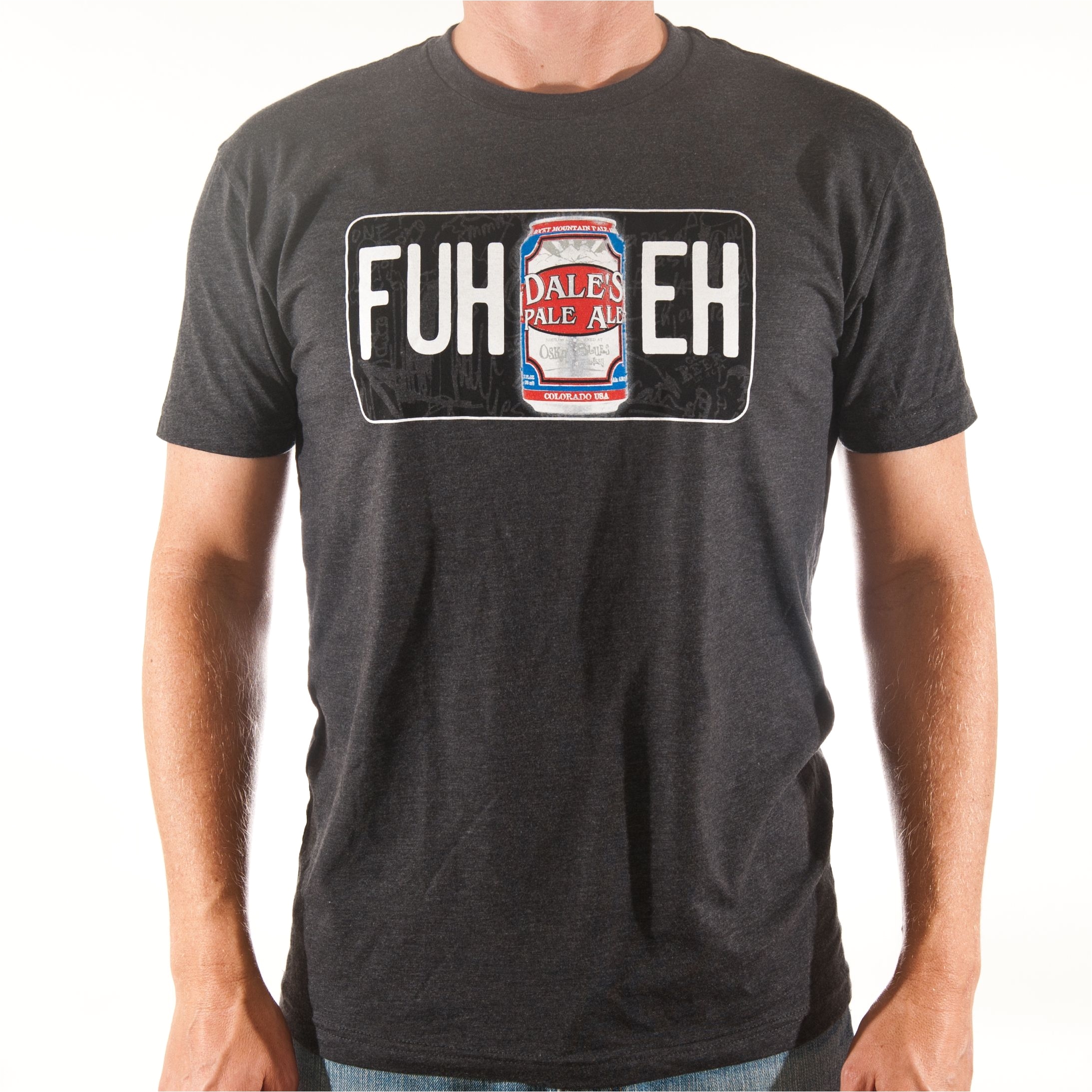 fuh can eh mens t shirt oskar blues store dales pale ale