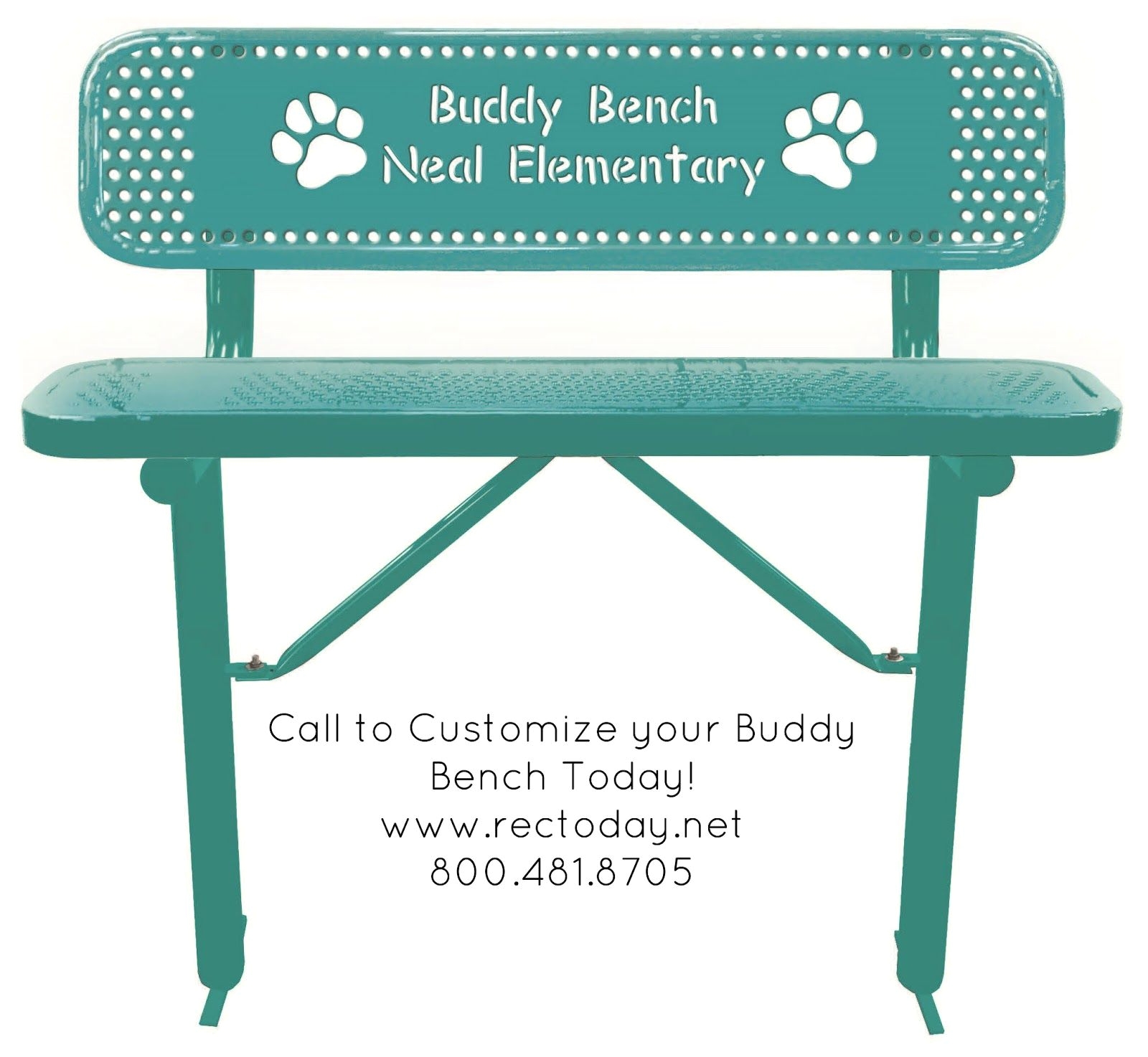 build your custom buddy bench memorial school teachers students